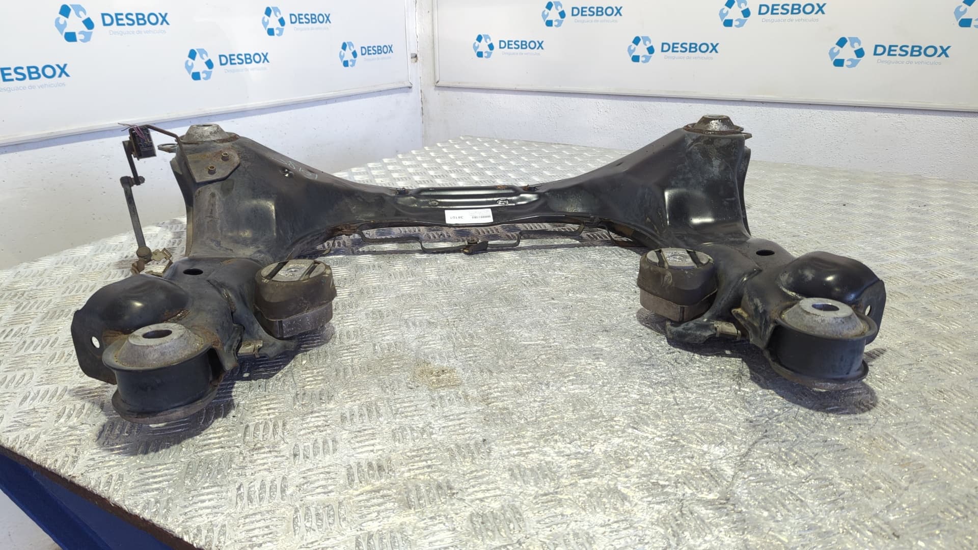 Recambio de PUENTE DELANTERO para AUDI A4 CABRIO (8H) 3.0 TDI ASB referencia OEM IAM 8H0399315T - AZUL 2