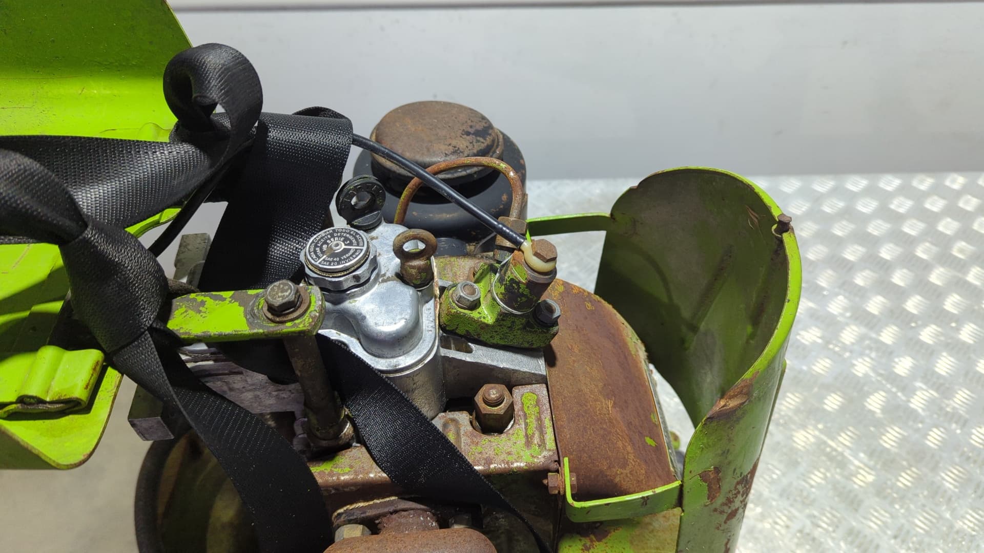 Recambio de MOTOR para AGRIA 2700 DL MOTOCULTOR 14 CV 14CV referencia OEM IAM LOMBARDINI LDA96 - NARANJA 5