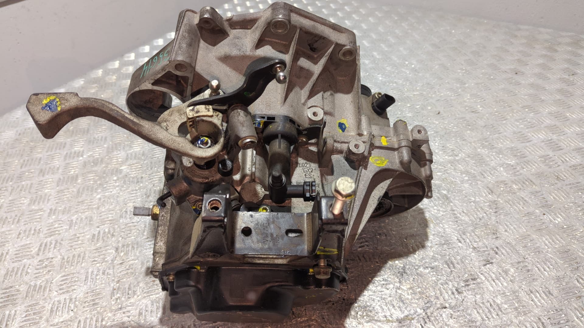 Recambio de CAJA CAMBIOS para VOLKSWAGEN POLO (9N1) AZQ referencia OEM IAM GEU - AZUL 4
