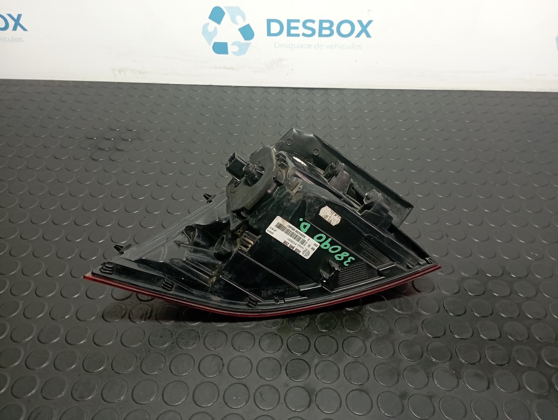 Recambio de PILOTO TRASERO DERECHO para VOLKSWAGEN GOLF VII LIM. (5G1) CRL referencia OEM IAM 5G0945208 - BLANCO 3
