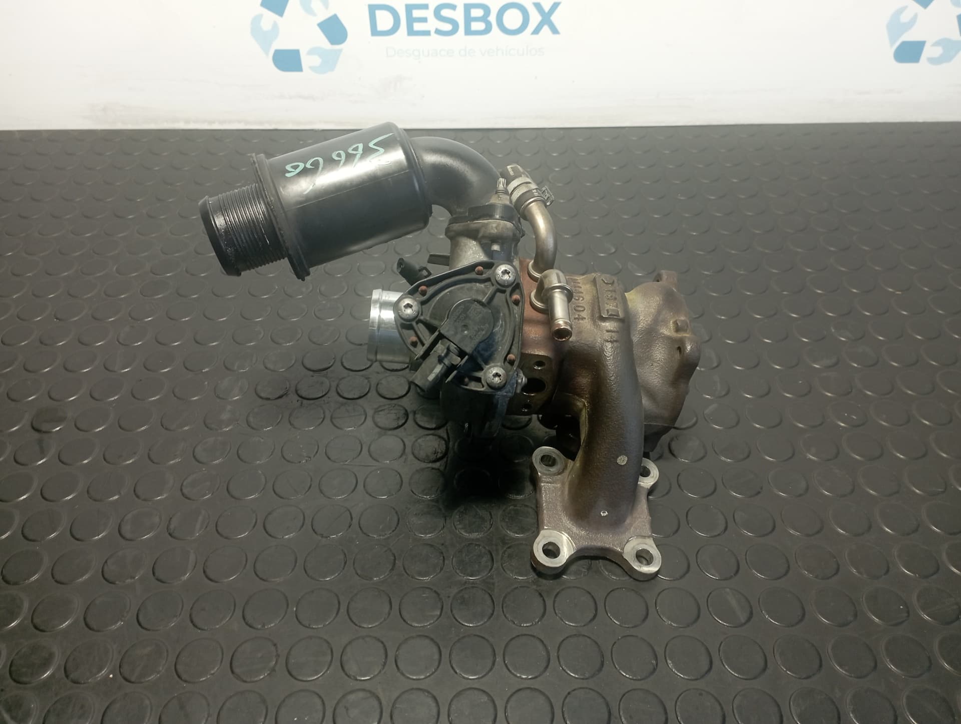 Recambio de TURBOCOMPRESOR para FORD FIESTA (CCN) Black Edition SFJA referencia OEM IAM CM5G6K682HD - BLANCO