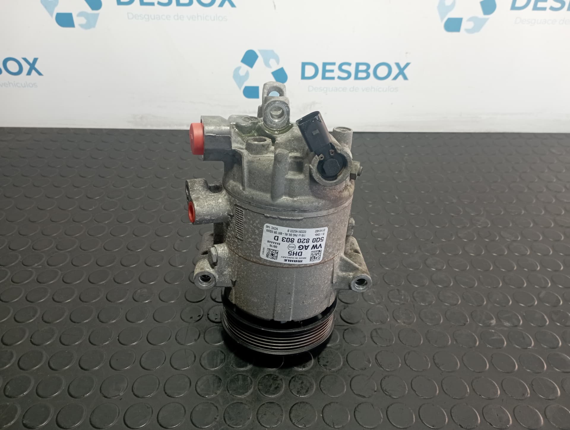 Recambio de COMPRESOR AIRE ACONDICIONADO para VOLKSWAGEN GOLF VII LIM. (5G1) 2.0 TDI CRL referencia OEM IAM 5Q0820803D - BLANCO 3