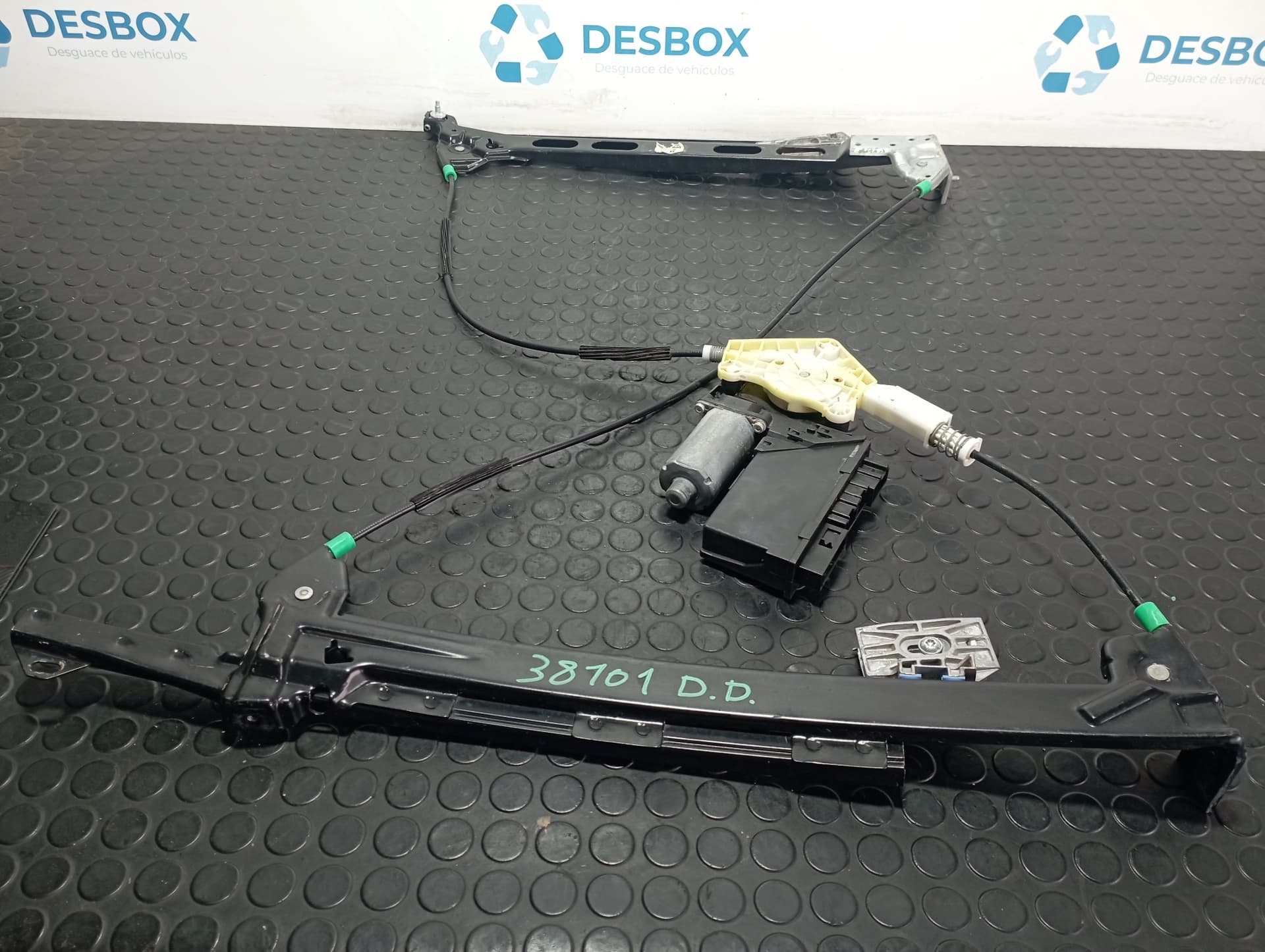 Recambio de ELEVALUNAS DELANTERO DERECHO para AUDI A4 CABRIO (8H) 3.0 TDI ASB referencia OEM IAM 8H0837462A - AZUL 2