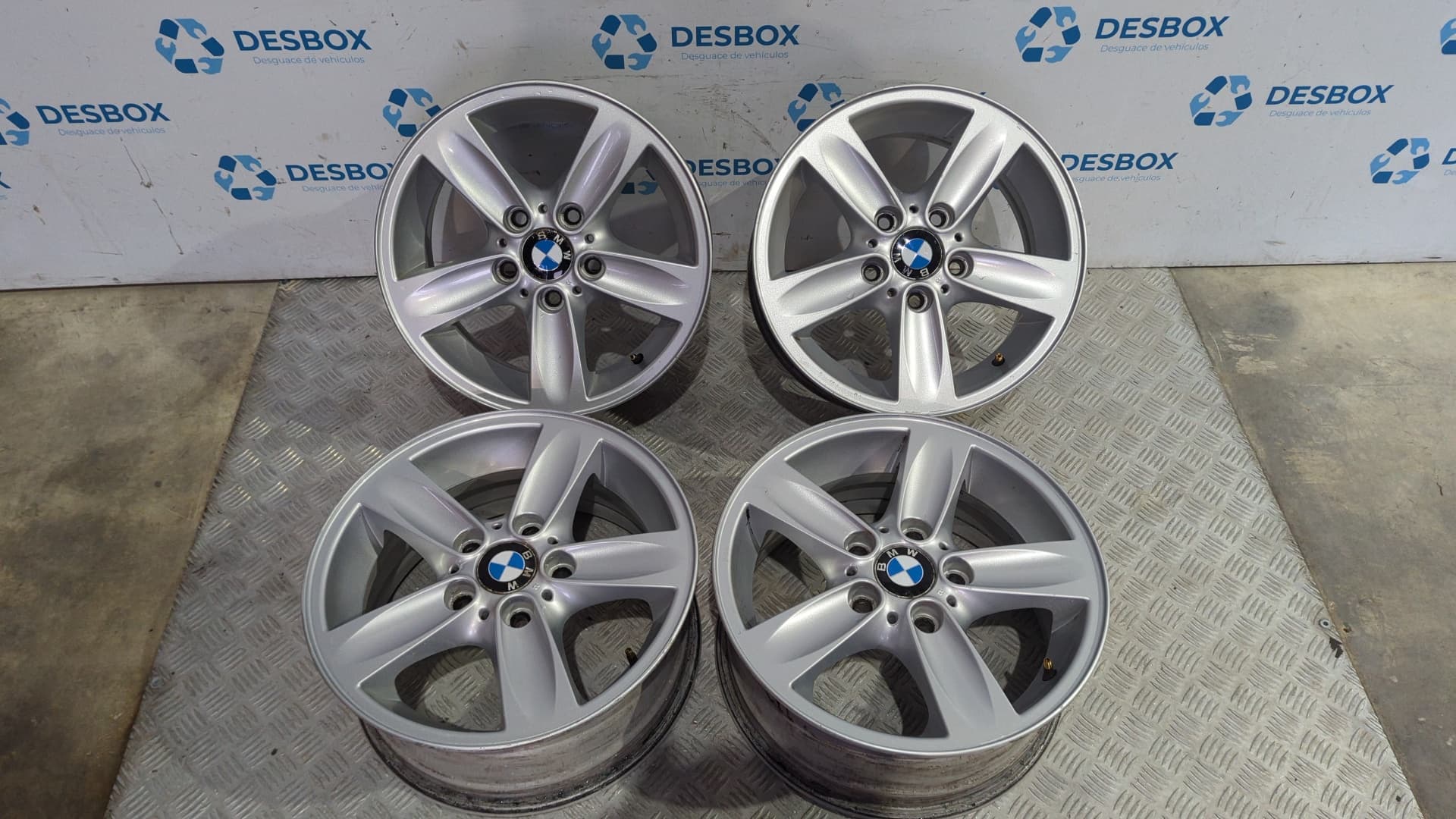 Recambio de JUEGO LLANTAS para BMW SERIE 3 TOURING (E46) 2.0 TDI 204D4 referencia OEM IAM 6769401 - GRIS