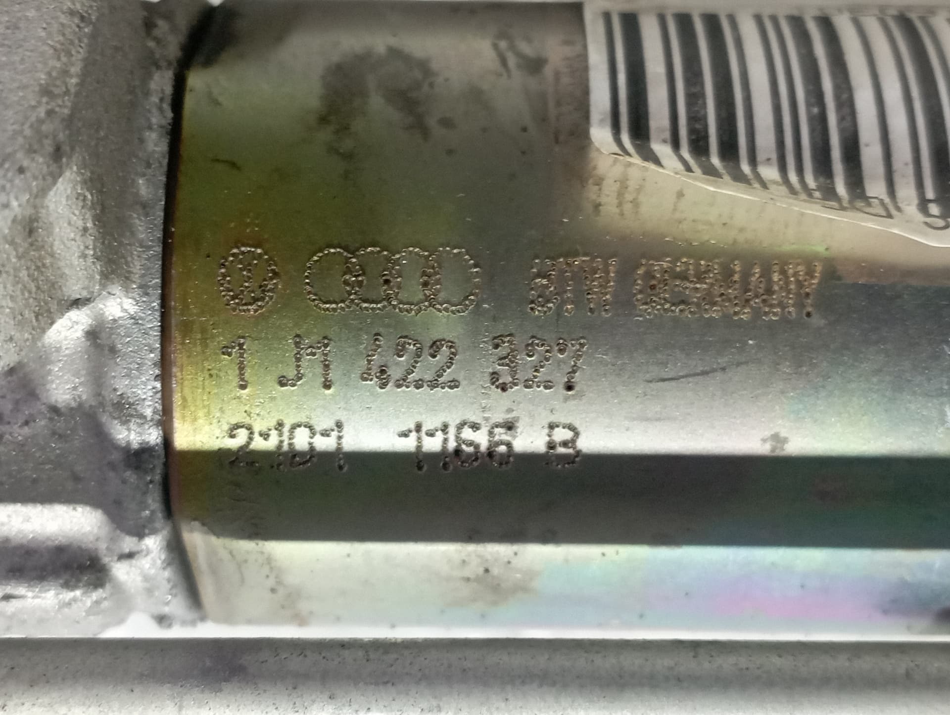 Recambio de CREMALLERA DIRECCION para VOLKSWAGEN BORA BERLINA (1J2) 1.6 AZD referencia OEM IAM 1J1422327 - GRIS 7