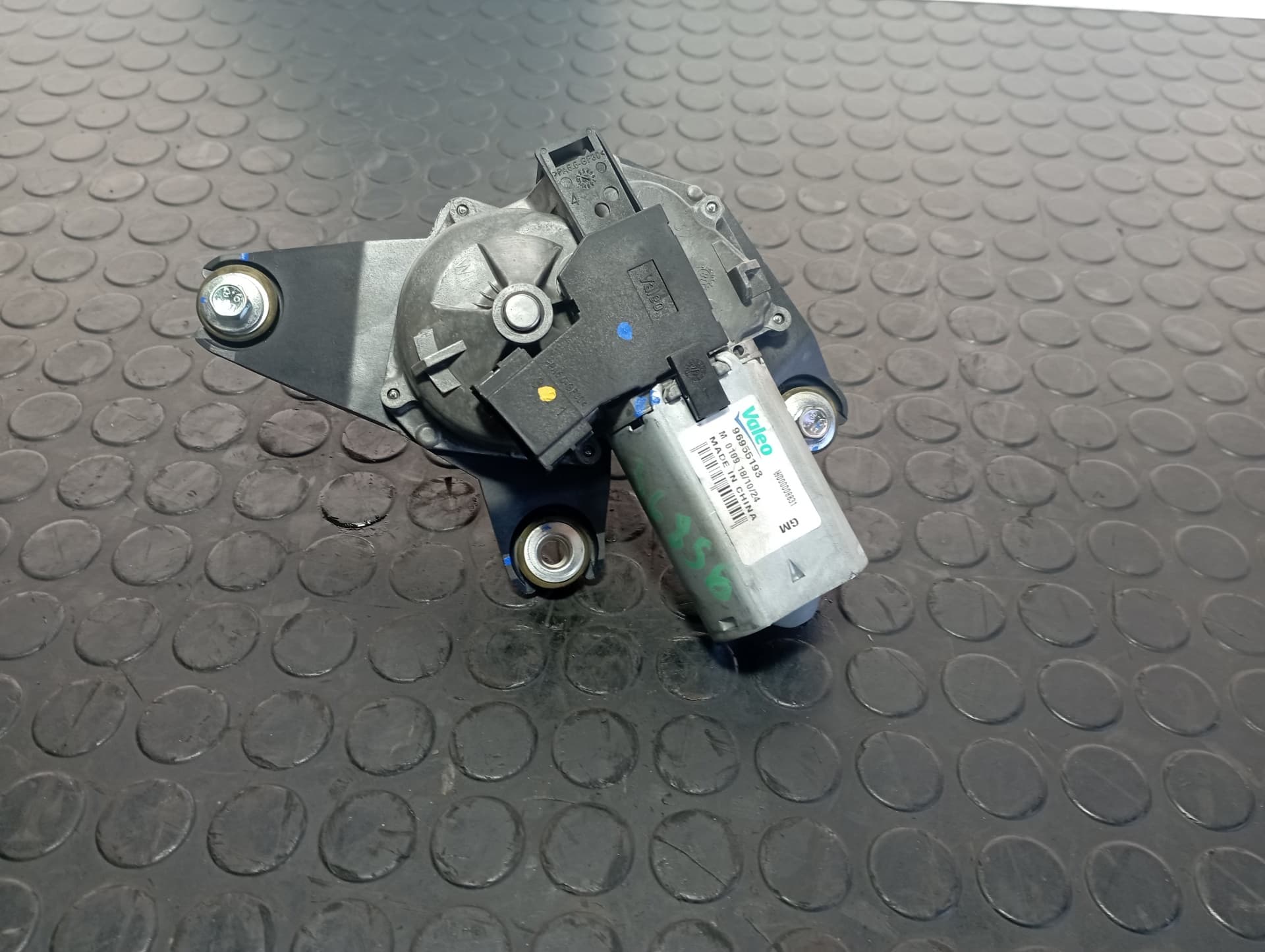 Recambio de MOTOR LIMPIA TRASERO para OPEL MOKKA X MOKKA X 1.3 I B14NET referencia OEM IAM 96955193 - NEGRO