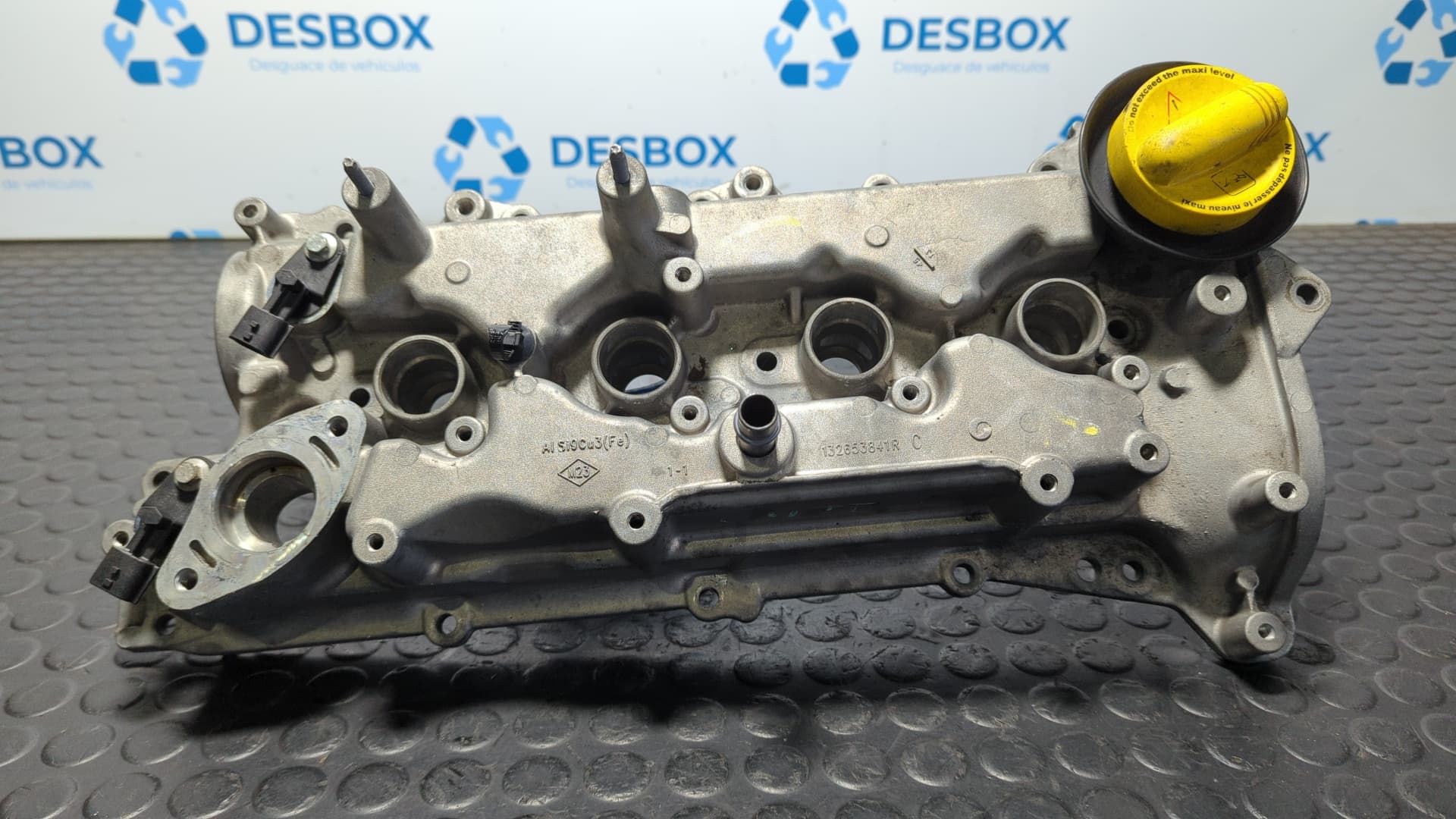 Recambio de TAPA BALANCINES para RENAULT SCENIC III H5FA4 referencia OEM IAM 132653841R - BLANCO