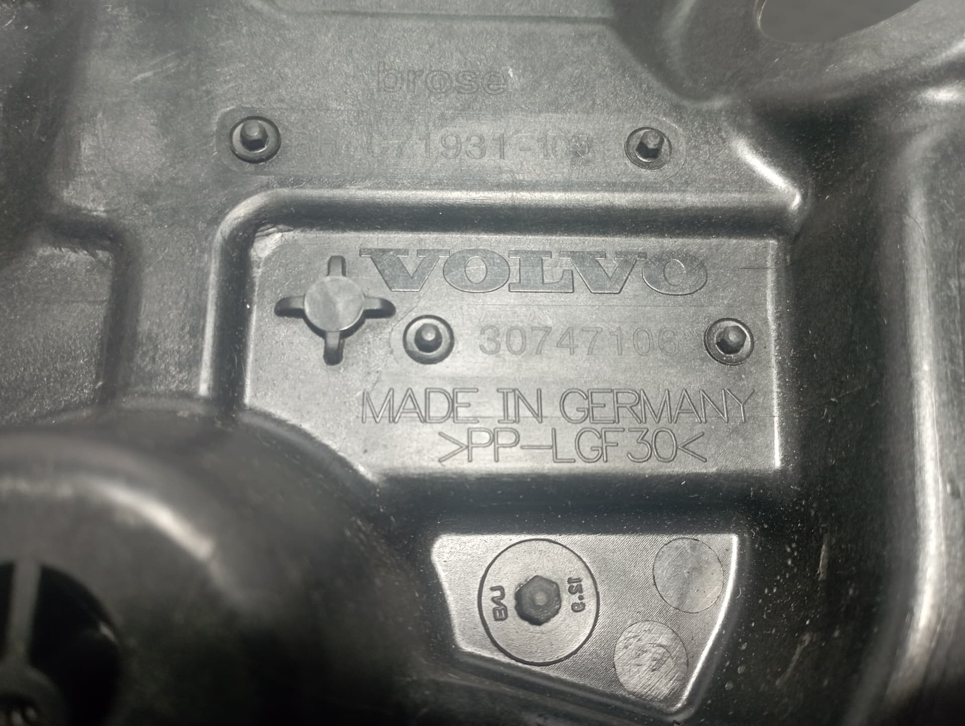 Recambio de ELEVALUNAS TRASERO DERECHO para VOLVO XC 40 2.0 D D4204T16 referencia OEM IAM 30747106 - AZUL 2