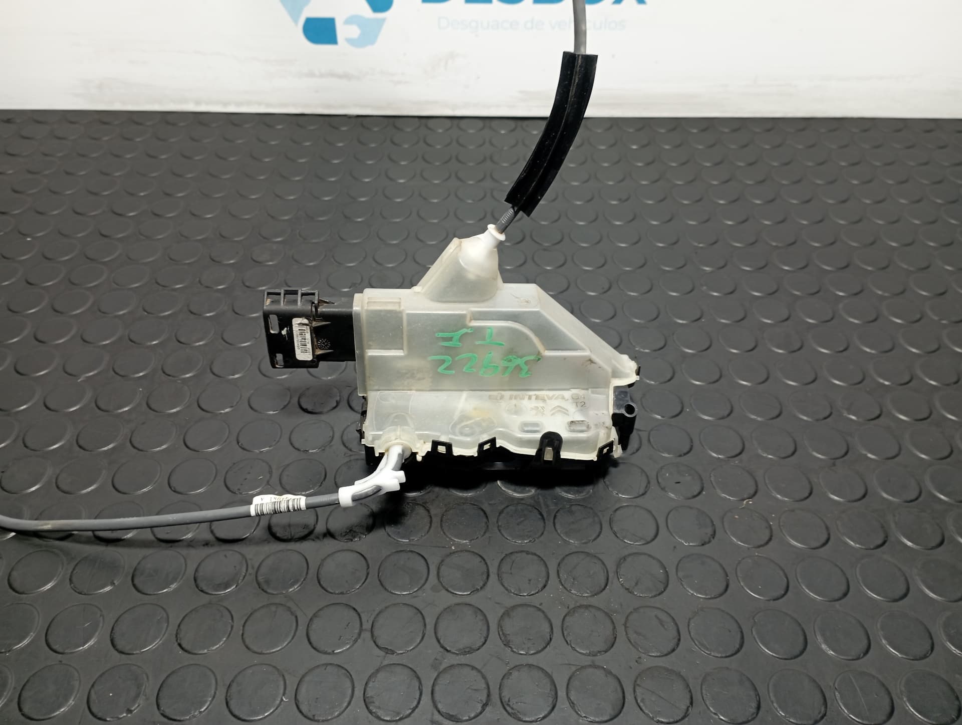 Recambio de CERRADURA PUERTA TRASERA IZQUIERDA para PEUGEOT 2008 (--.2013->) 2008 ACTIVE PURETECH HN05 - BLANCO