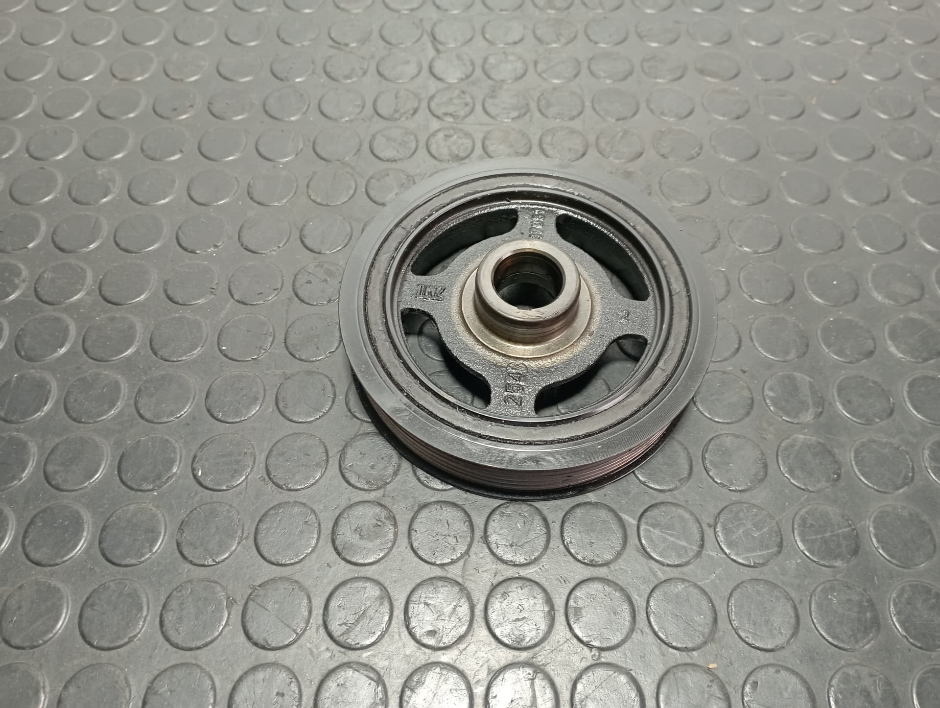 Recambio de POLEA CIGUEÑAL para RENAULT SCENIC III 1.2 TCE H5FA4 referencia OEM IAM 123033448R - BLANCO 2