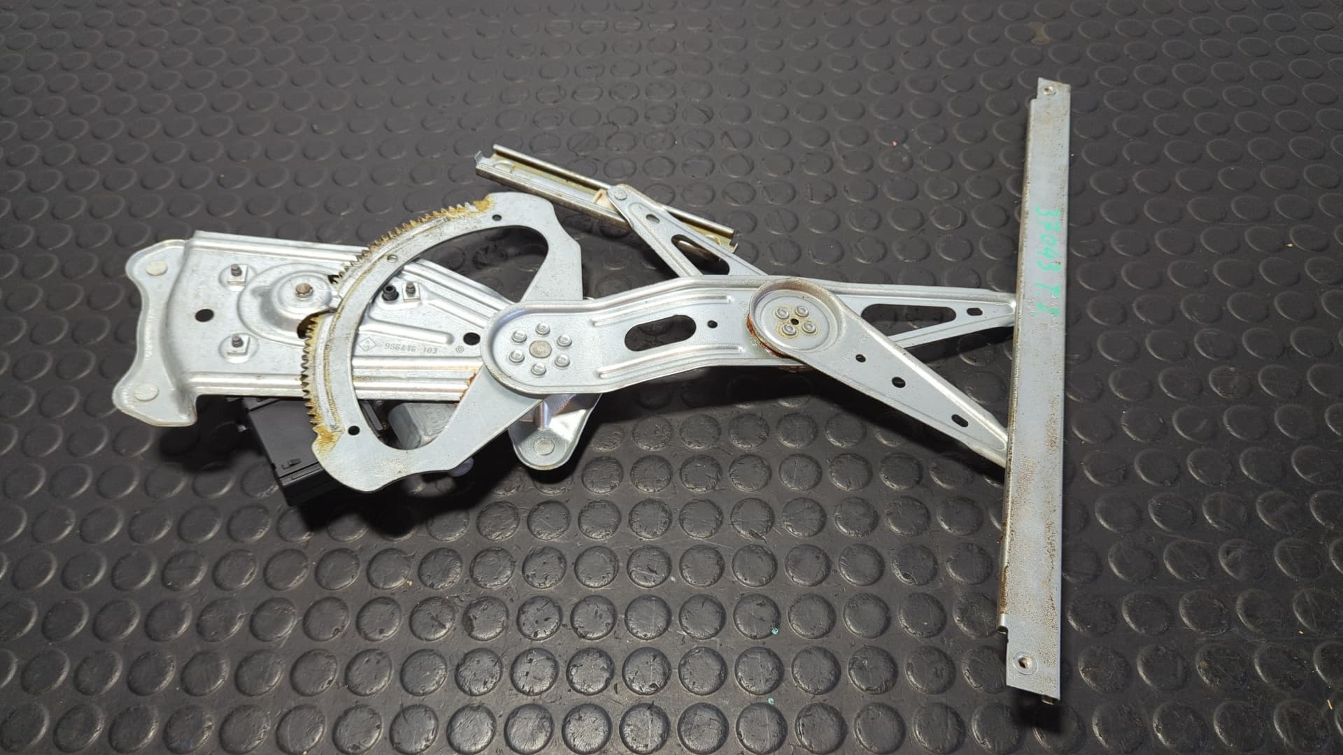 Recambio de ELEVALUNAS TRASERO IZQUIERDO para RENAULT SCENIC III 1.2 TCE H5FA4 referencia OEM IAM 966416103 - BLANCO 2