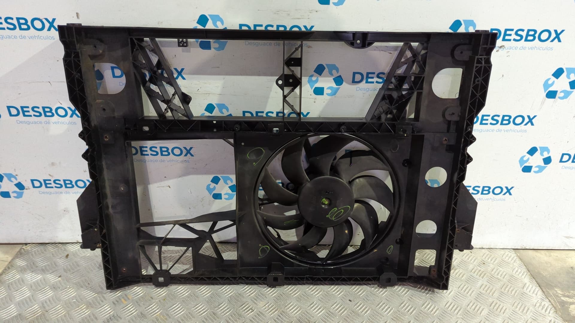 Recambio de ELECTROVENTILADOR para RENAULT MASTER COMBI DESDE '98 2.2 Diesel G9U720 referencia OEM IAM 8200023040 - BLANCO 3