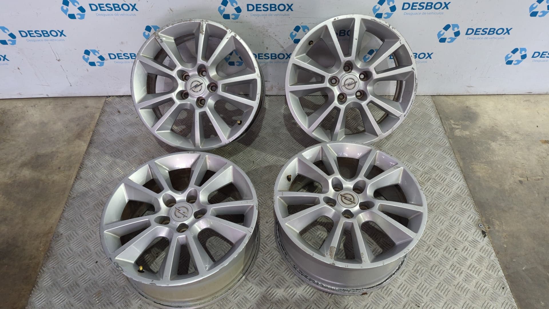 Recambio de JUEGO LLANTAS para OPEL ASTRA G COUPÉ 1.8 16V Z18XE - AMARILLO
