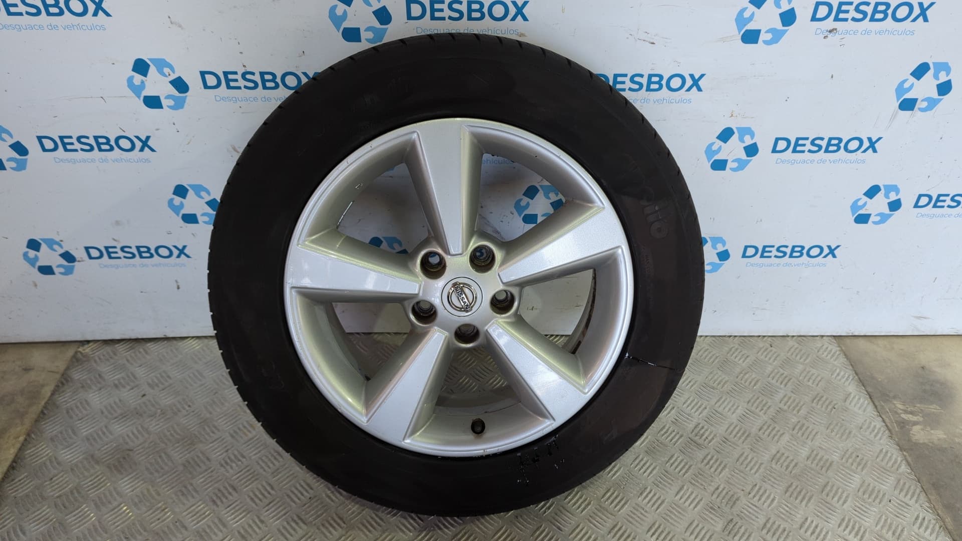 Recambio de JUEGO LLANTAS para NISSAN QASHQAI (J10) 2.0 DCI M9R referencia OEM IAM JD110MB55 - GRIS 2
