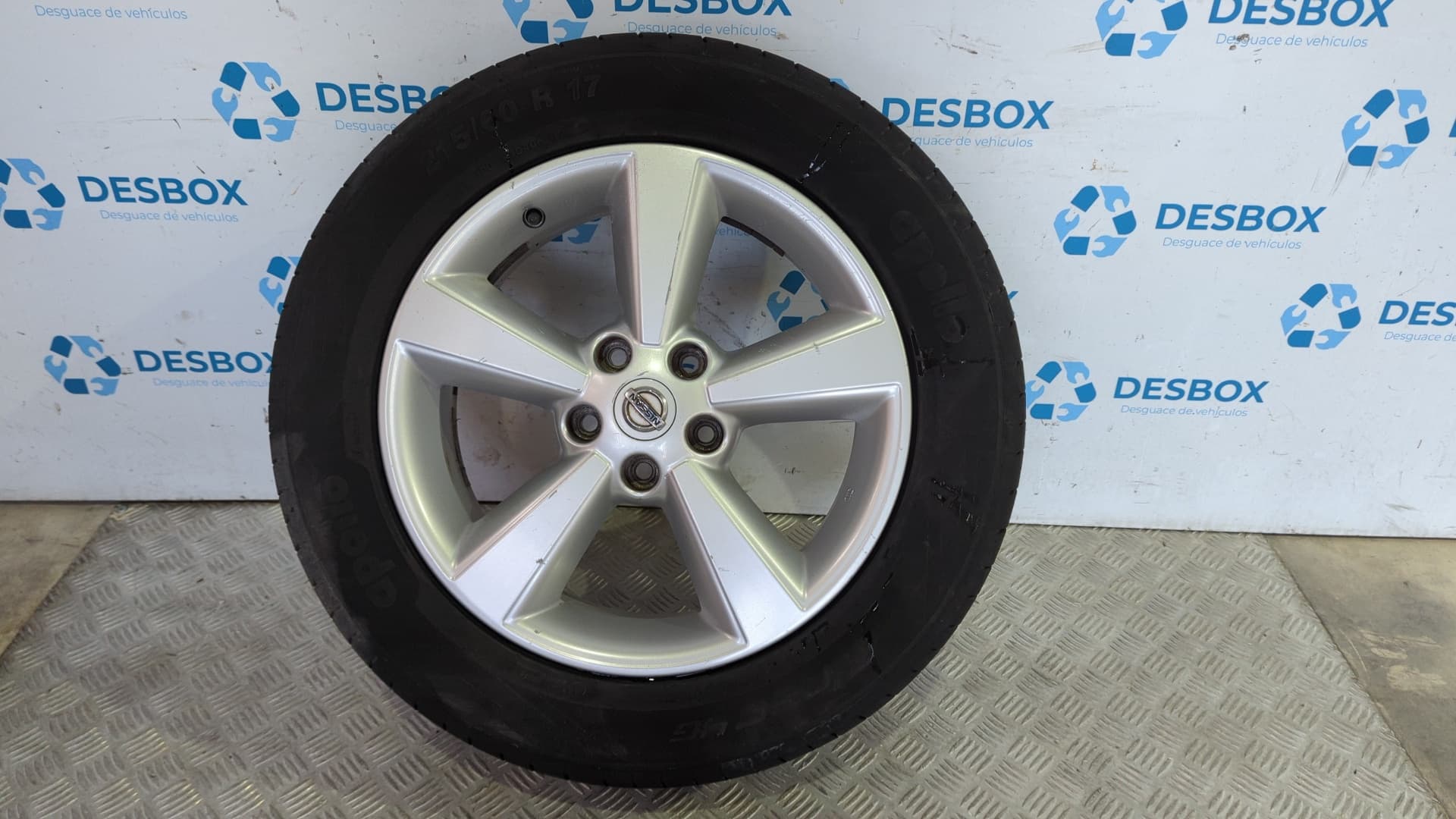 Recambio de JUEGO LLANTAS para NISSAN QASHQAI (J10) 2.0 DCI M9R referencia OEM IAM JD110MB55 - GRIS 9
