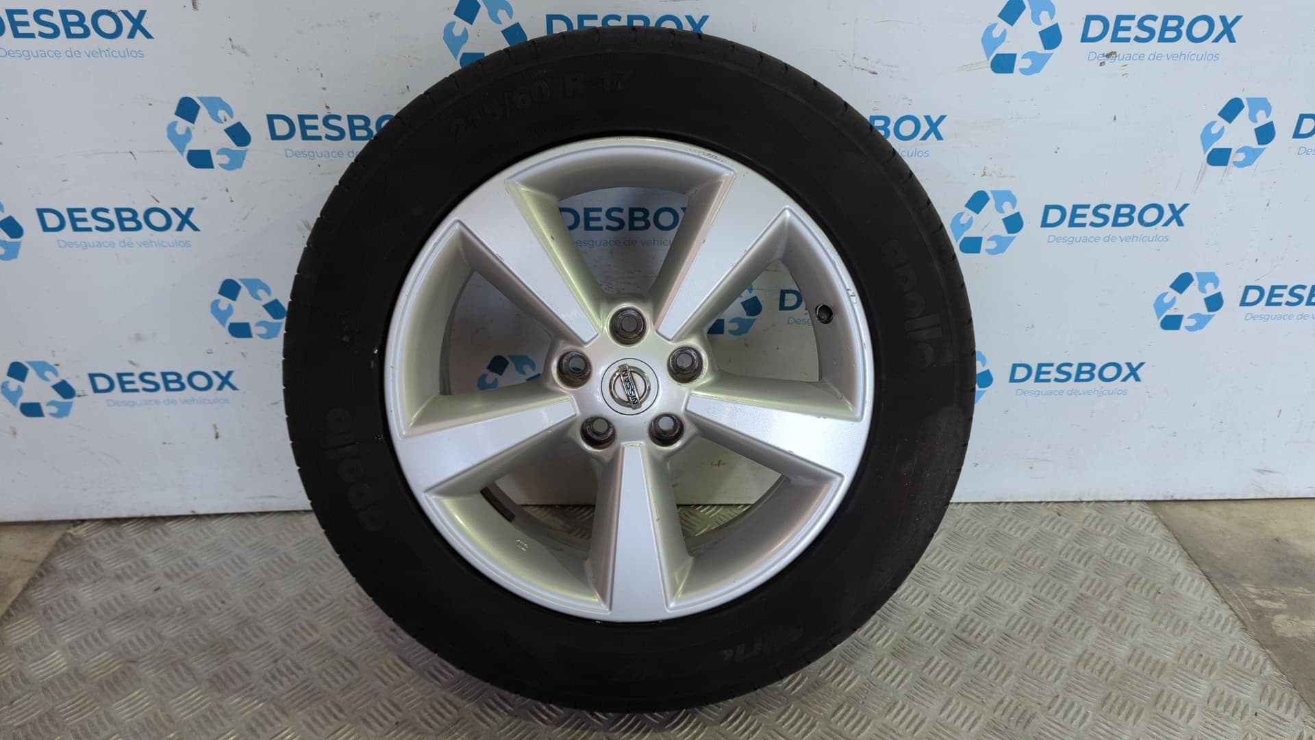 Recambio de JUEGO LLANTAS para NISSAN QASHQAI (J10) 2.0 DCI M9R referencia OEM IAM JD110MB55 - GRIS 5