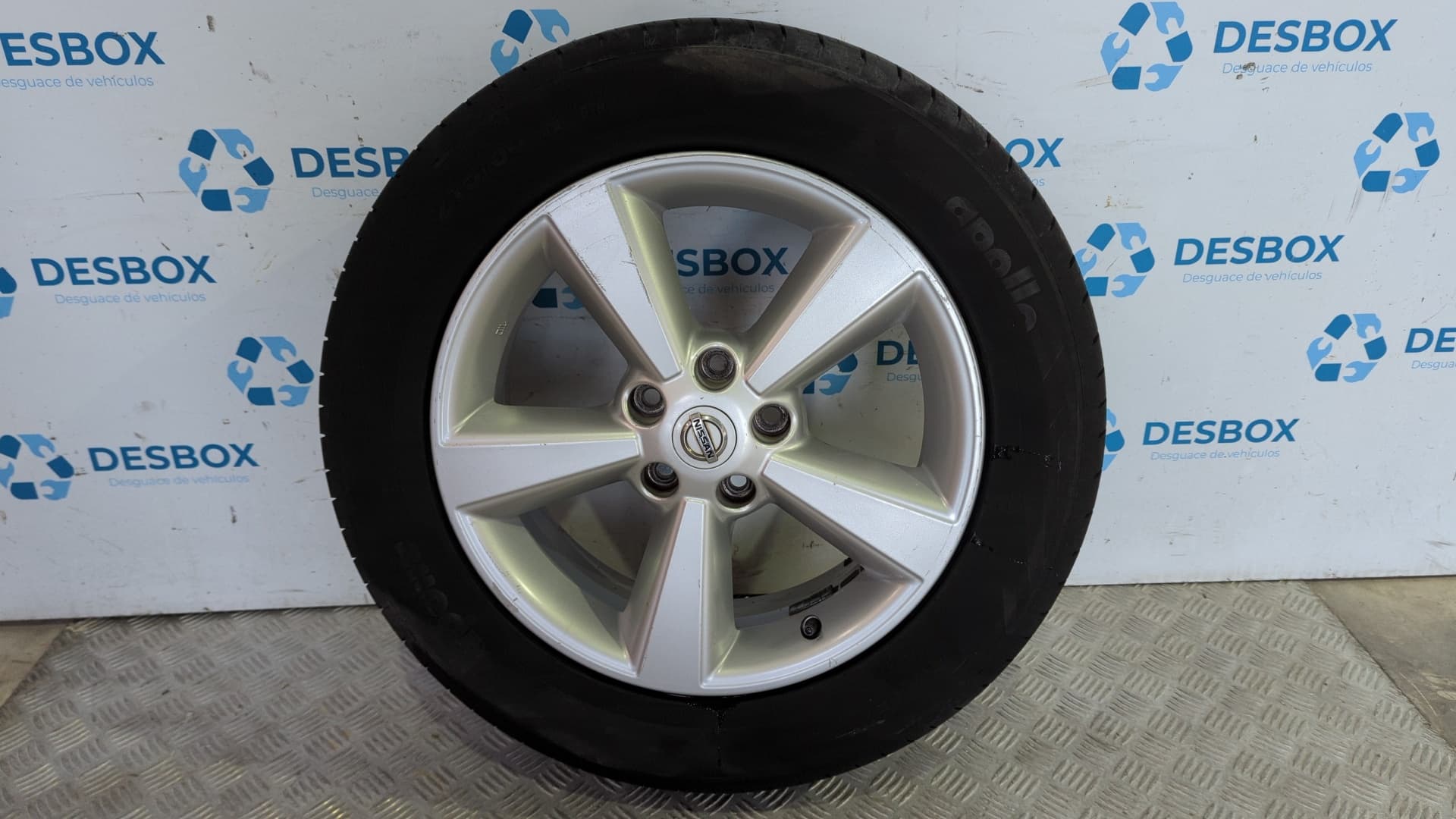 Recambio de JUEGO LLANTAS para NISSAN QASHQAI (J10) 2.0 DCI M9R referencia OEM IAM JD110MB55 - GRIS 8