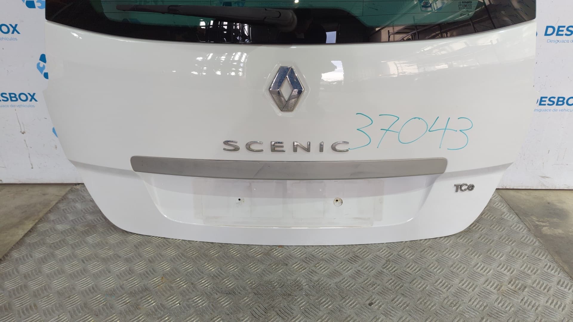 Recambio de PORTON TRASERO para RENAULT SCENIC III H5FA4 - BLANCO 3