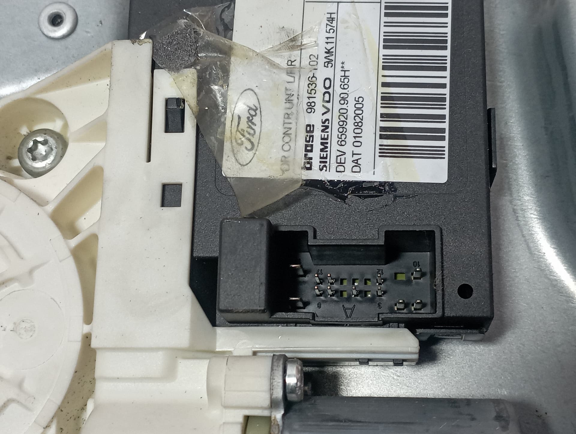 Recambio de ELEVALUNAS TRASERO IZQUIERDO para FORD FOCUS BERLINA (CAP) Q8DA referencia OEM IAM 4M51A045H23 - NEGRO 4