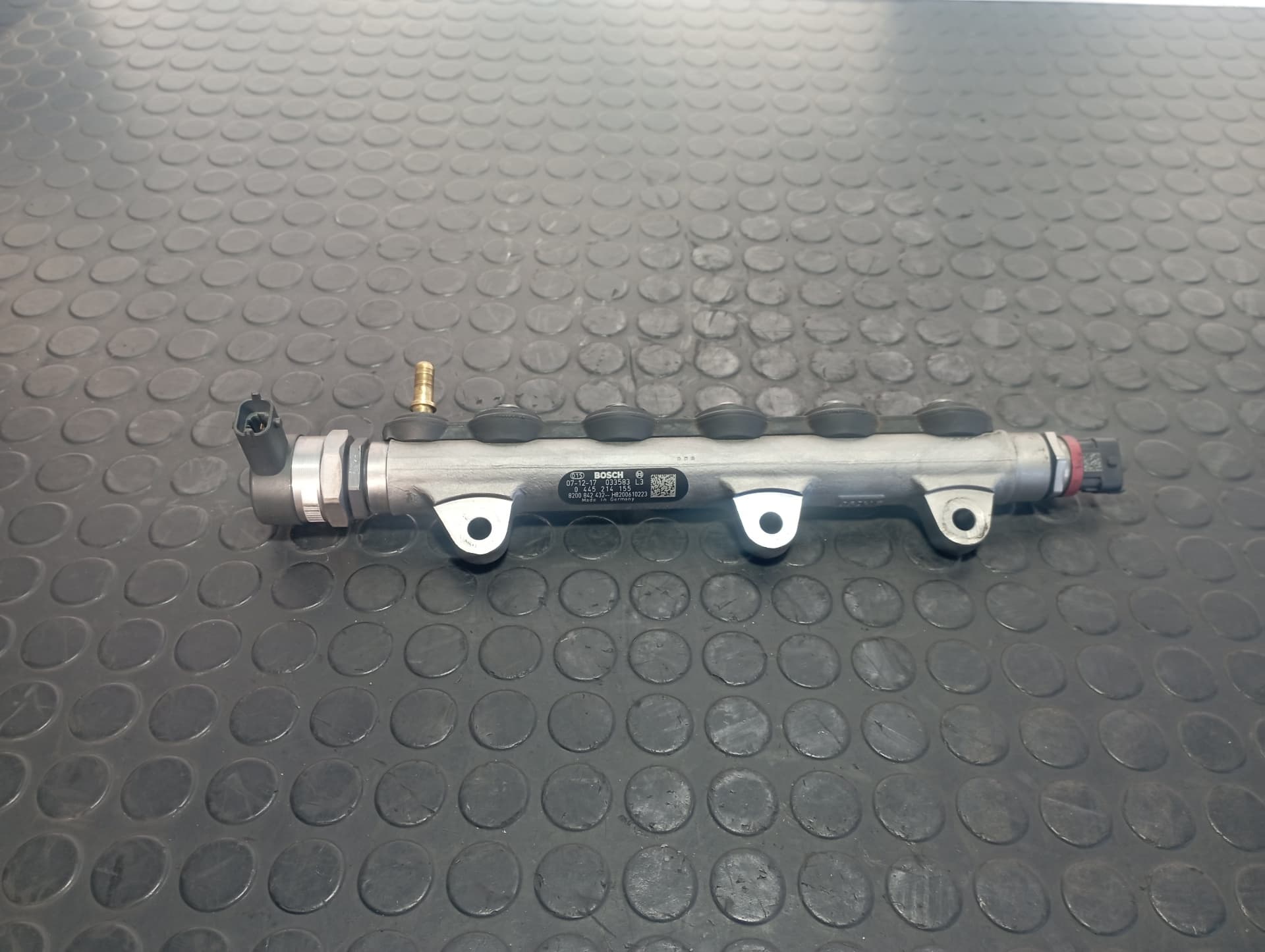 Recambio de RAMPA INYECTORA para NISSAN QASHQAI (J10) 2.0 DCI M9R referencia OEM IAM 0445214155 - GRIS 2