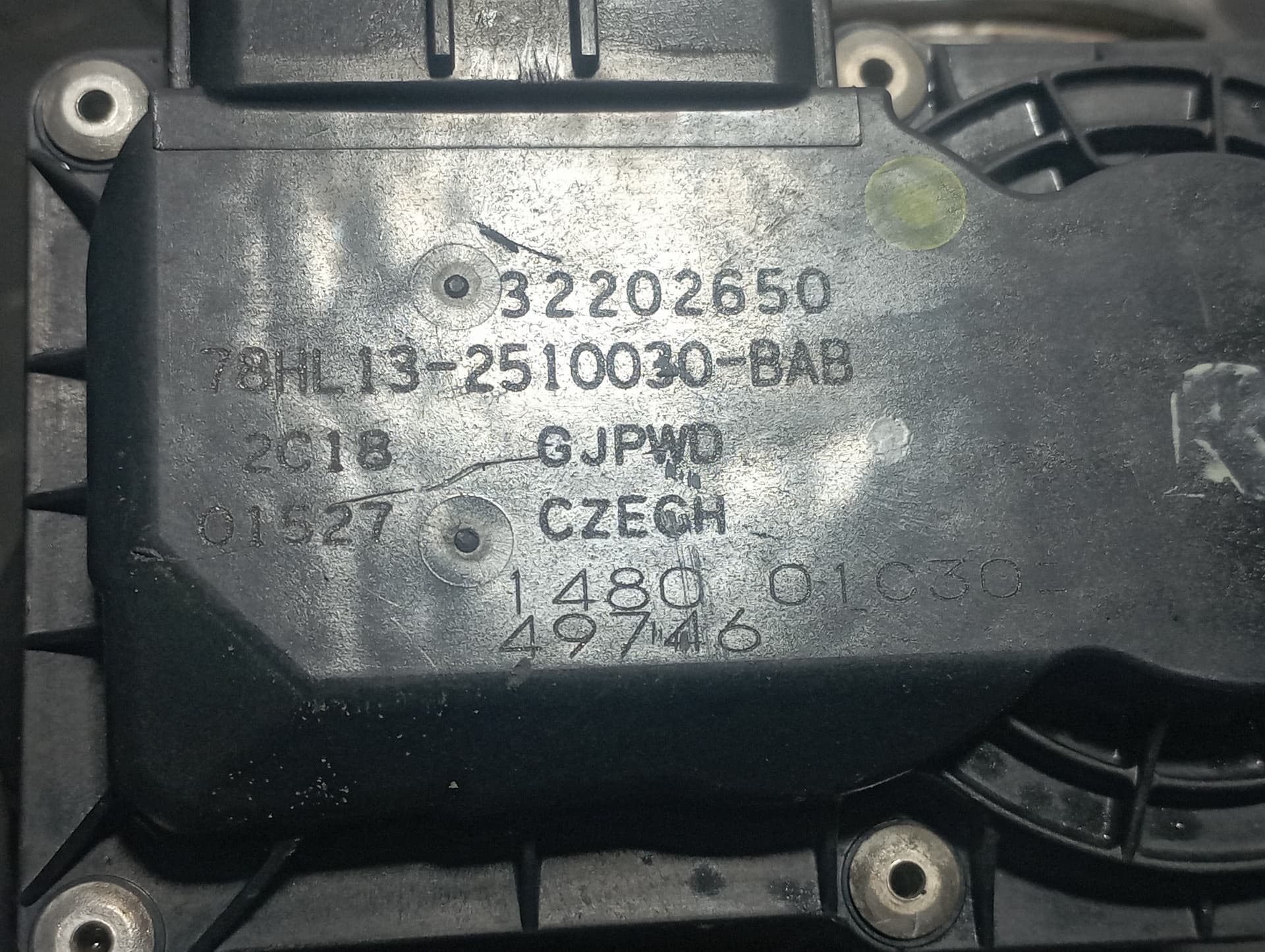 Recambio de CAJA MARIPOSA para VOLVO XC 40 2.0 D D4204T16 referencia OEM IAM 78HL132510030 - AZUL 3