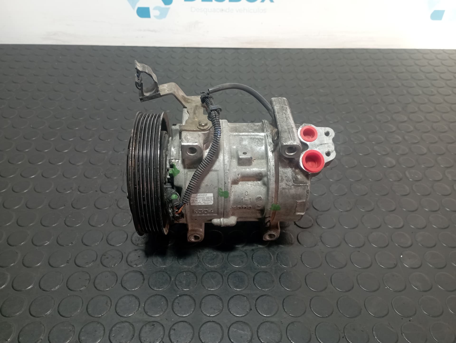 Recambio de COMPRESOR AIRE ACONDICIONADO para FIAT STILO (192) 1.9 JTD CAT 192A1000 referencia OEM IAM 4472208642 - GRIS