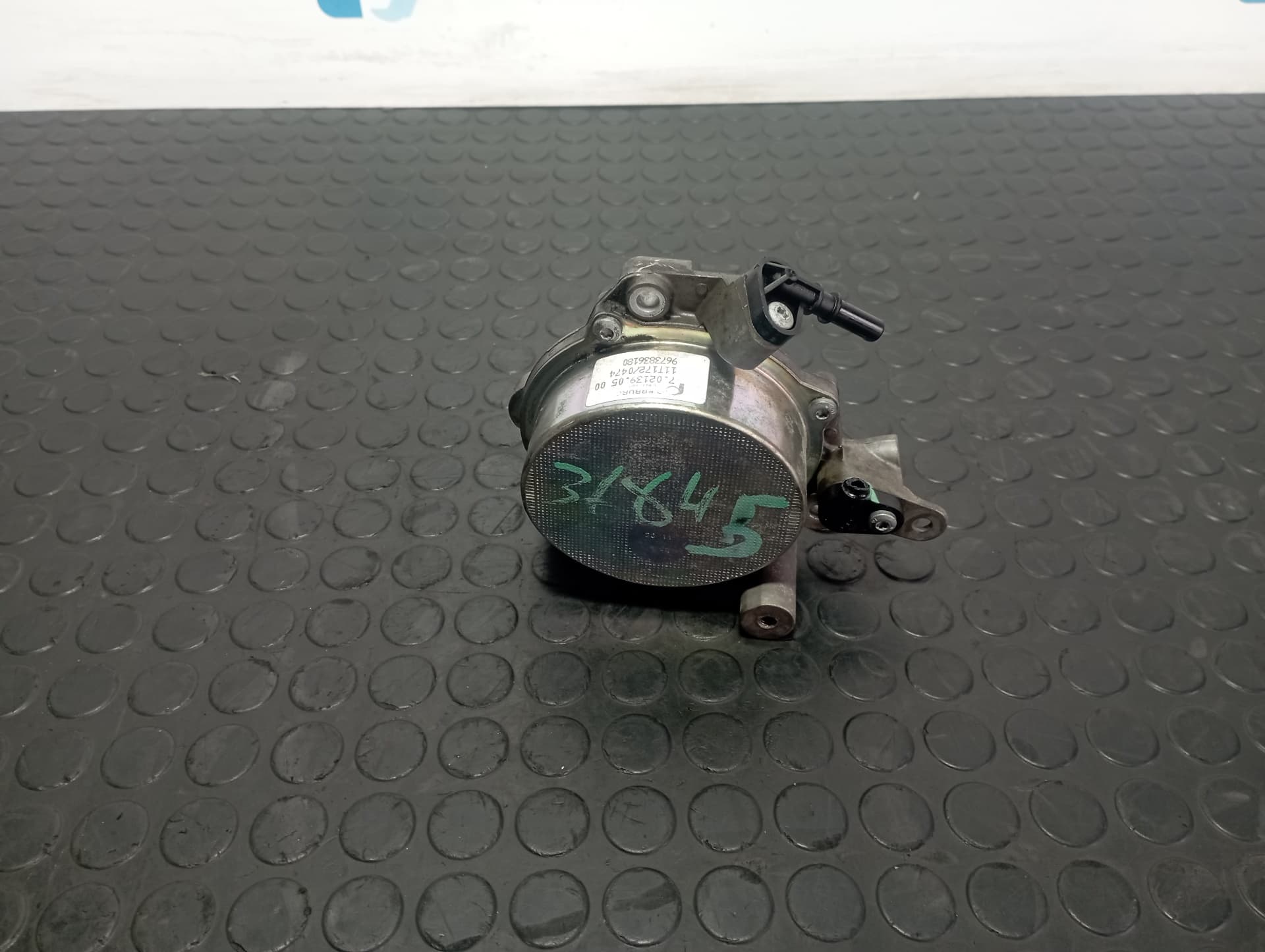 Recambio de DEPRESOR FRENO / BOMBA VACIO para PEUGEOT 508 SW SW ALLURE HDI 116 RH02 referencia OEM IAM 9673836180 - NEGRO 5