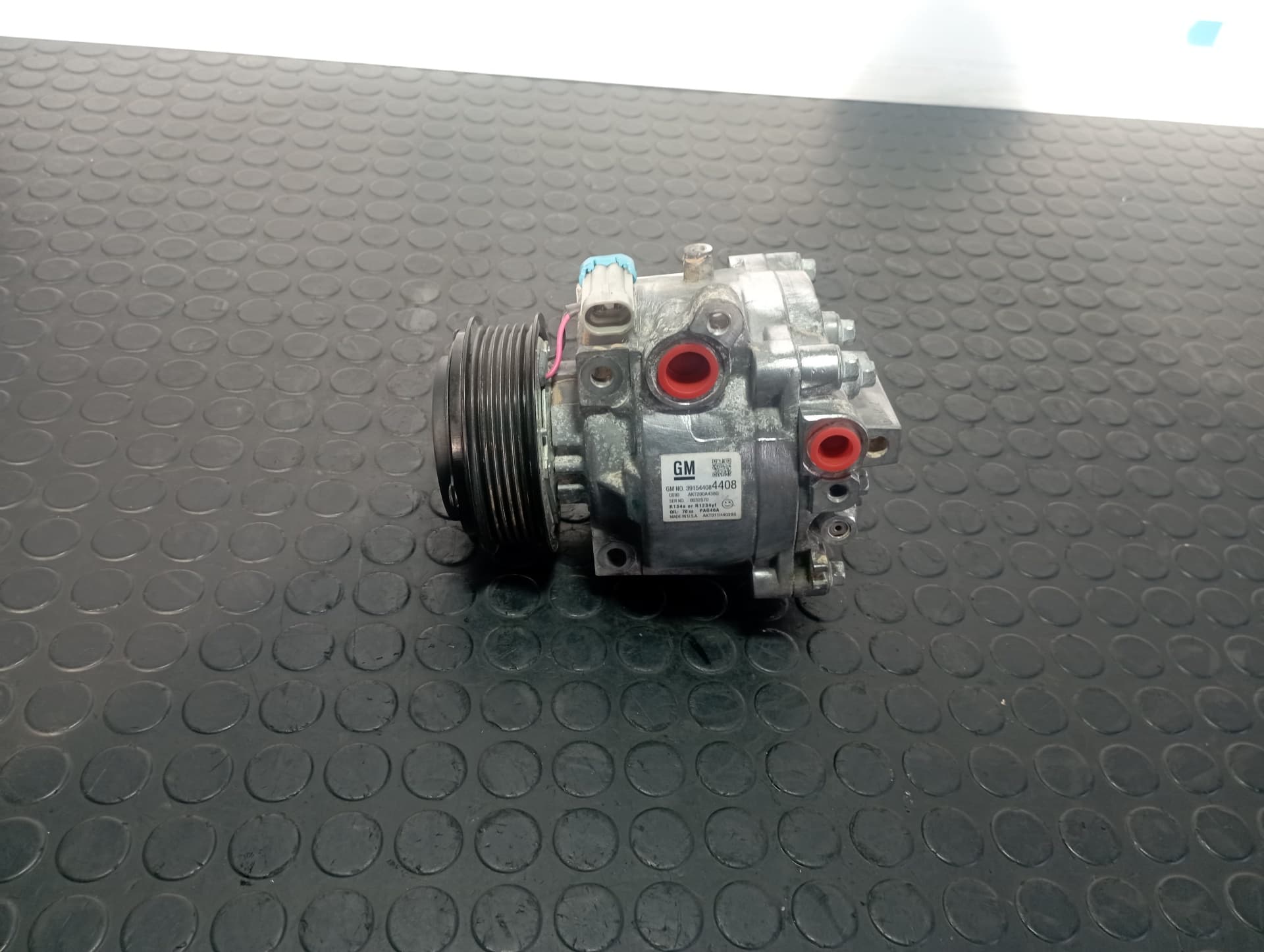 Recambio de COMPRESOR AIRE ACONDICIONADO para OPEL MOKKA X B14NET referencia OEM IAM AKT200A438G - NEGRO 2
