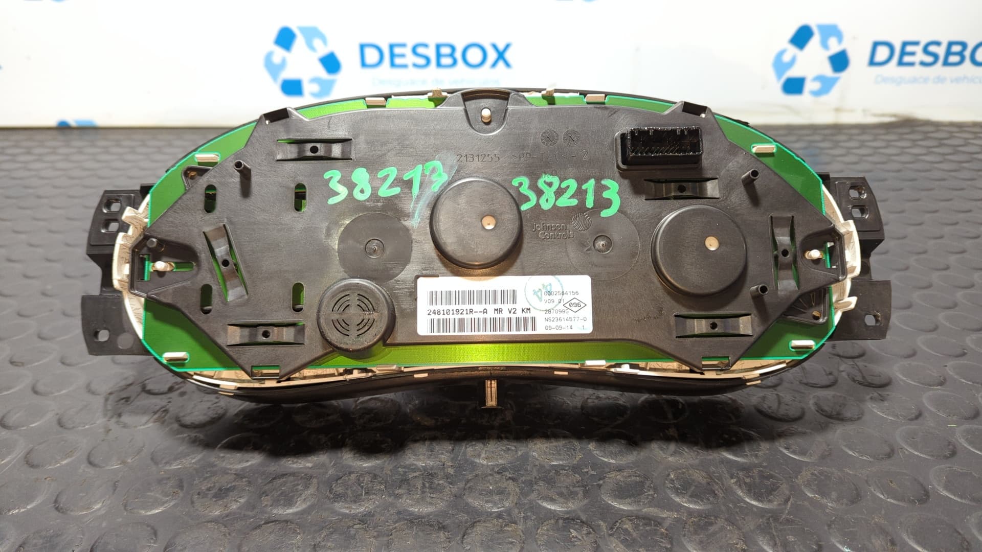 Recambio de CUADRO INSTRUMENTOS para DACIA DUSTER 1.2 GASOLINA H5F referencia OEM IAM 248101921R - BLANCO 3