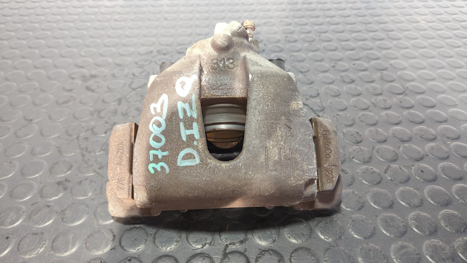 Recambio de PINZA DE FRENO DELANTERA IZQUIERDA para FORD C-MAX (CB3) 1.6 TDCI T1DA referencia OEM IAM ATE 813 - BLANCO
