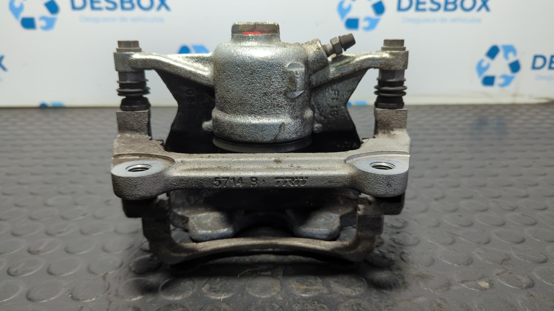 Recambio de PINZA DE FRENO DELANTERA DERECHA para VOLKSWAGEN TIGUAN 2.0 TDI DFG referencia OEM IAM 5Q0106DQ - BLANCO 4