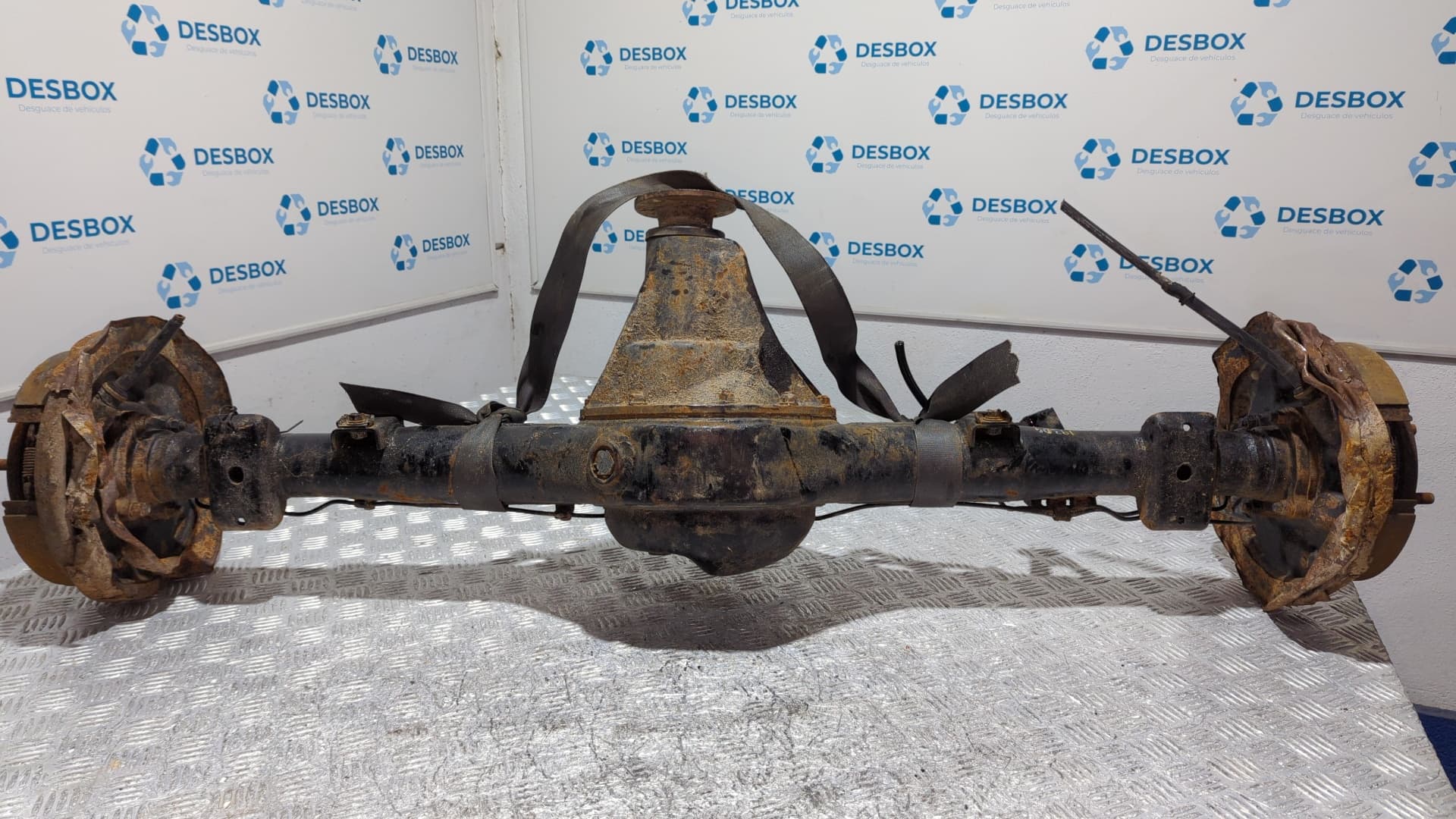 Recambio de PUENTE TRASERO para MITSUBISHI PAJERO 2.5 TD 4D56 referencia OEM IAM 28D15 - AZUL 7