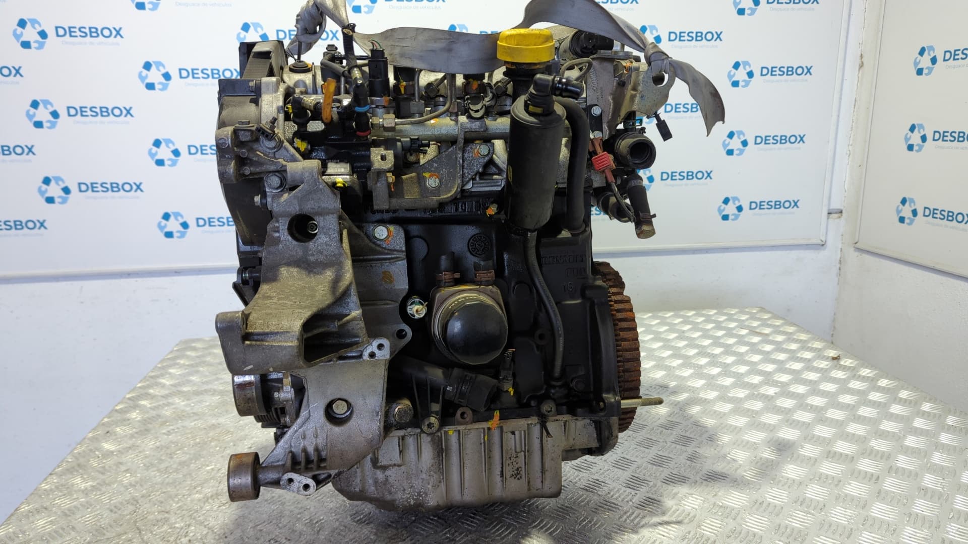 Recambio de MOTOR para RENAULT SCENIC (JA..) 1.9 DCI Authentique F9Q K7 referencia OEM IAM F9QK732 - ROJO