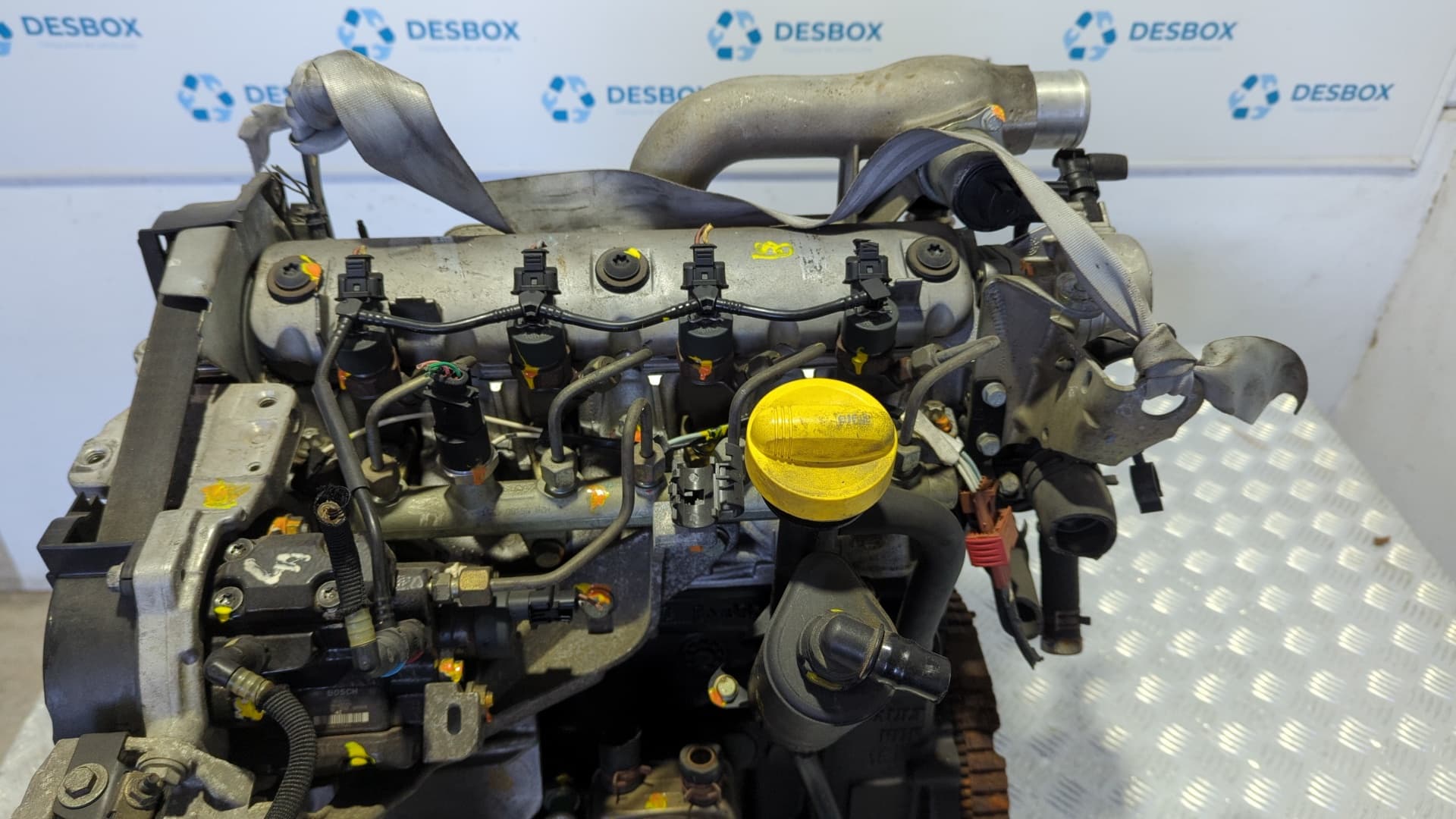 Recambio de MOTOR para RENAULT SCENIC (JA..) 1.9 DCI Authentique F9Q K7 referencia OEM IAM F9QK732 - ROJO 3