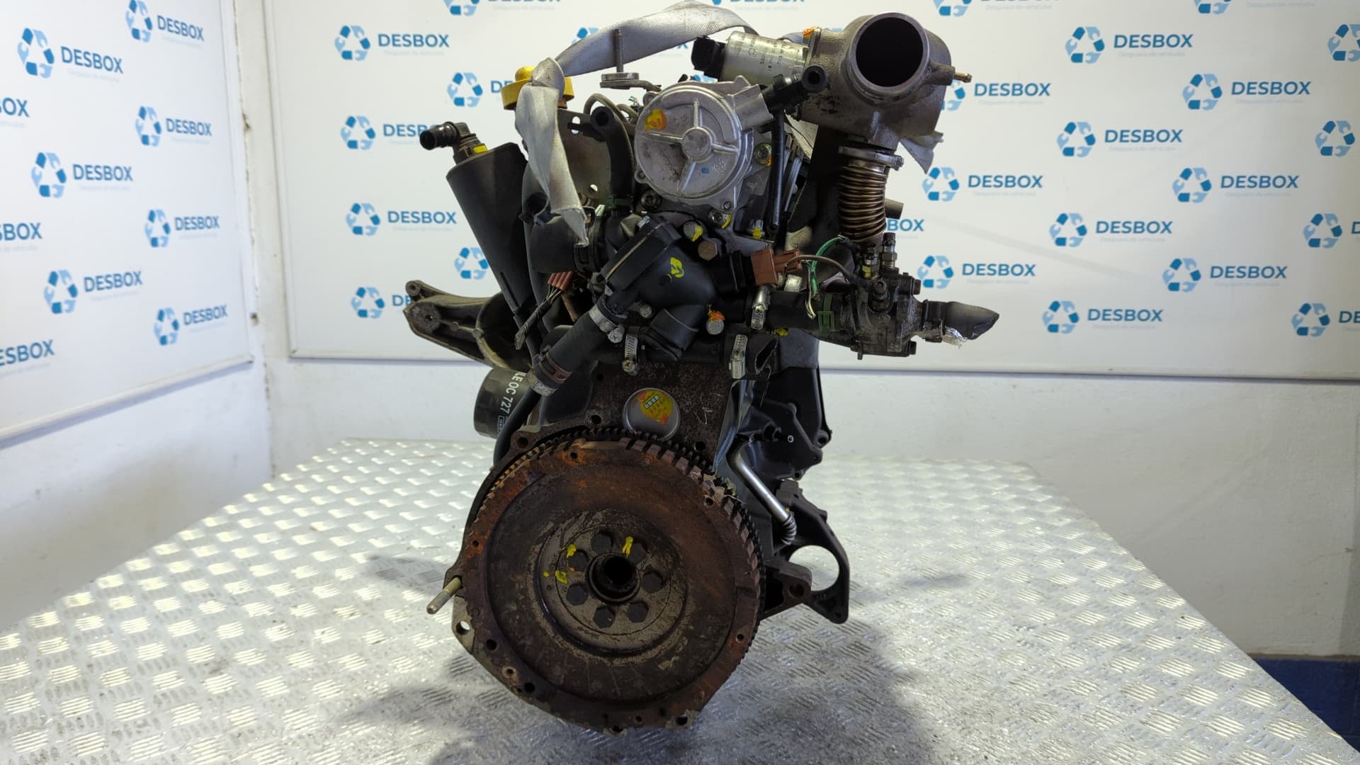 Recambio de MOTOR para RENAULT SCENIC (JA..) 1.9 DCI Authentique F9Q K7 referencia OEM IAM F9QK732 - ROJO 2