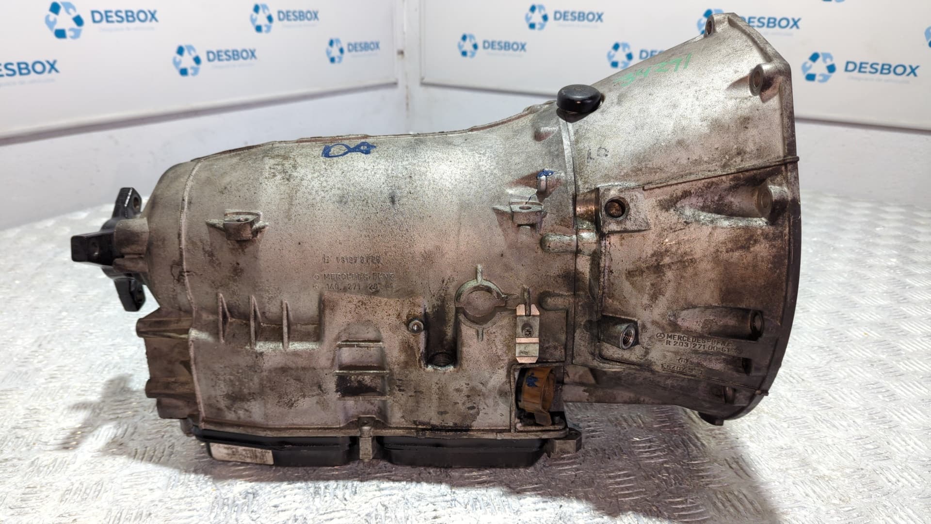 Recambio de CAJA CAMBIOS para MERCEDES-BENZ CLASE C (W203) BERLINA 2.7 CDI 20V CAT OM612962 referencia OEM IAM 722640 - PLATA 2