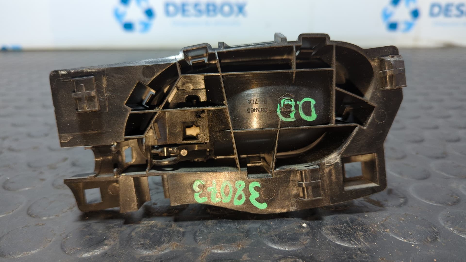 Recambio de MANETA INTERIOR DELANTERA DERECHA para CITROEN JUMPY 1.6 HDI 9HU referencia OEM IAM 96555514XT - BLANCO 2