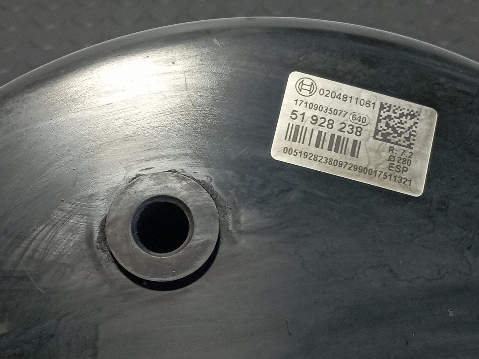 Recambio de SERVOFRENO para PEUGEOT BOXER Furgoneta 2.2 BlueHDi 140 4HB(DW12RUD) referencia OEM IAM 51928238 - BLANCO 3
