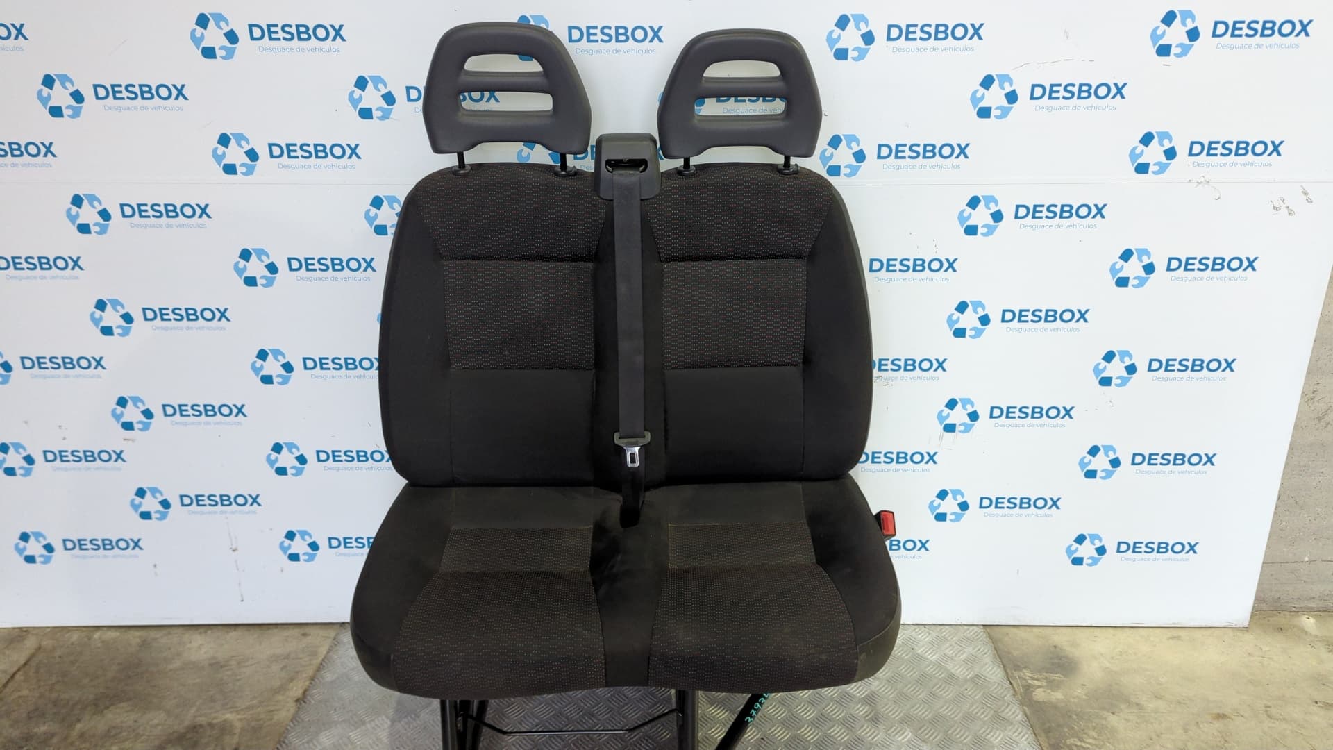 Recambio de ASIENTO DOBLE para PEUGEOT BOXER Furgoneta 2.2 BlueHDi 140 4HB(DW12RUD) - BLANCO