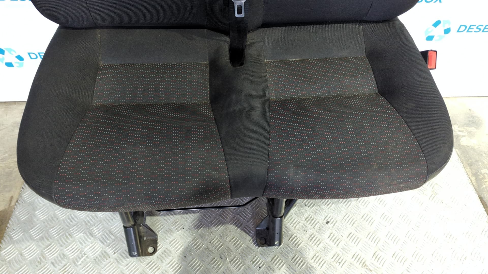 Recambio de ASIENTO DOBLE para PEUGEOT BOXER Furgoneta 2.2 BlueHDi 140 4HB(DW12RUD) - BLANCO 2