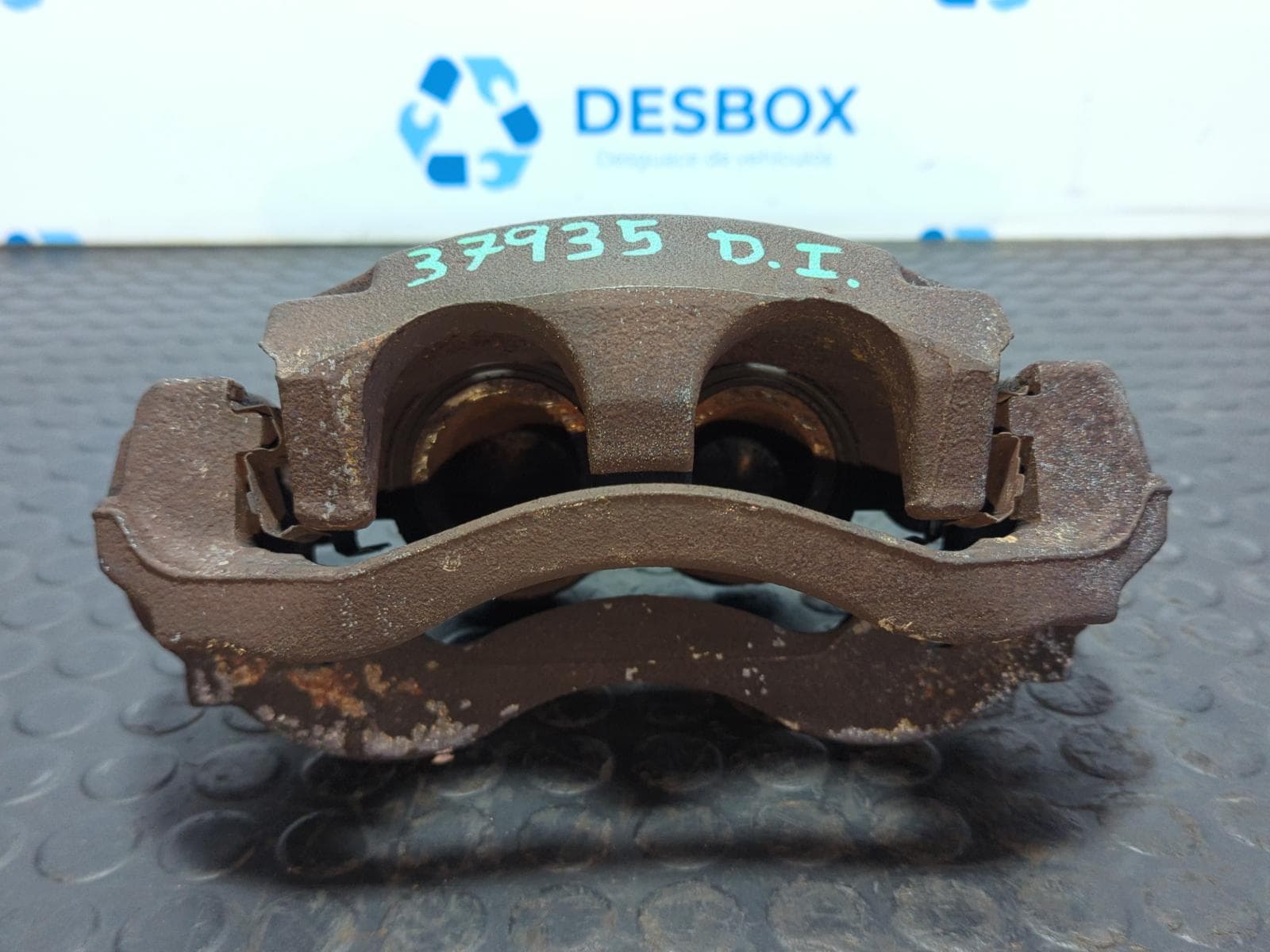 Recambio de PINZA DE FRENO DELANTERA IZQUIERDA para PEUGEOT BOXER Furgoneta 2.2 BlueHDi 140 4HB(DW12RUD) referencia OEM IAM C068 - BLANCO 2