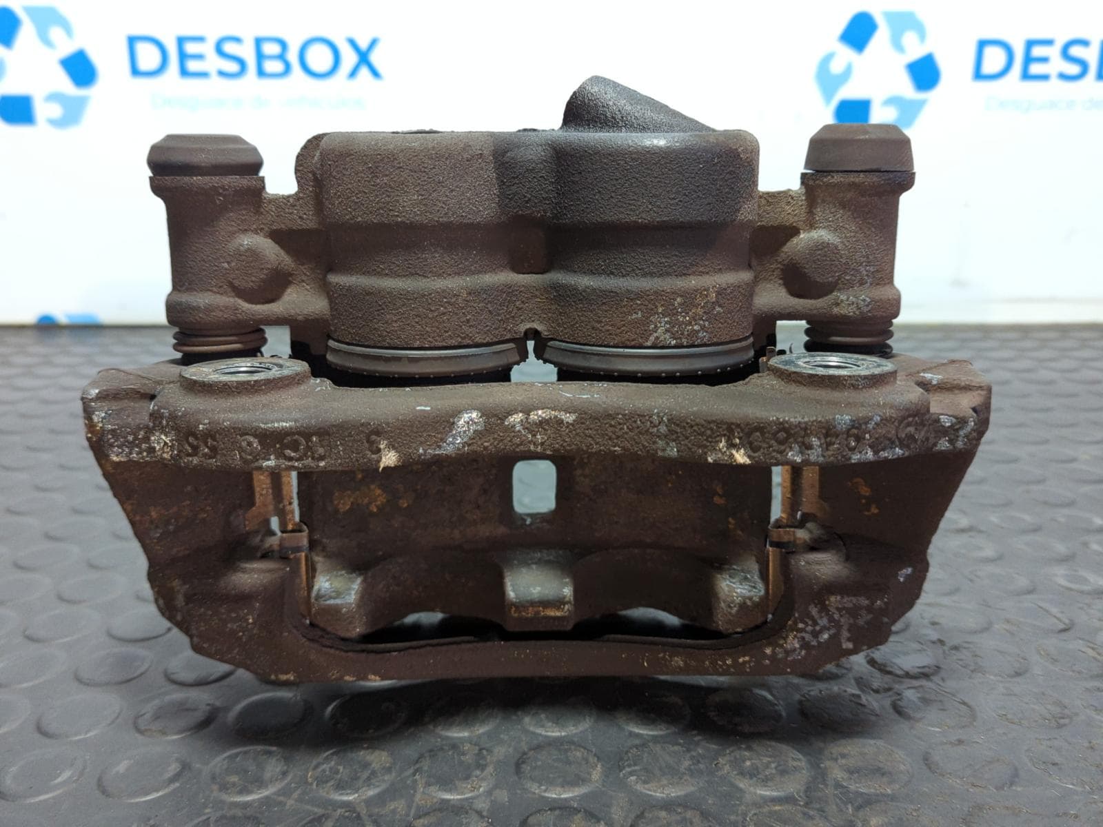 Recambio de PINZA DE FRENO DELANTERA IZQUIERDA para PEUGEOT BOXER Furgoneta 2.2 BlueHDi 140 4HB(DW12RUD) referencia OEM IAM C068 - BLANCO 4