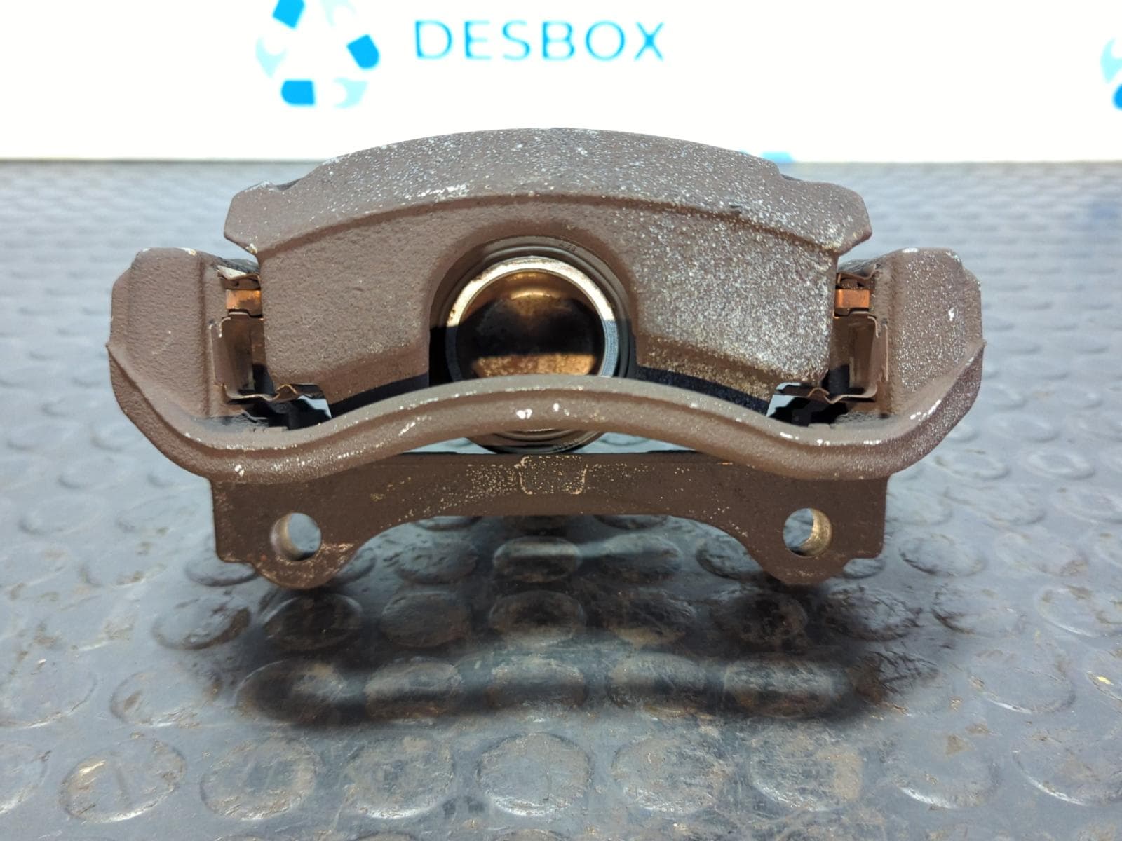 Recambio de PINZA DE FRENO TRASERA IZQUIERDA para PEUGEOT BOXER Furgoneta 2.2 BlueHDi 140 4HB(DW12RUD) referencia OEM IAM B617 - BLANCO 2