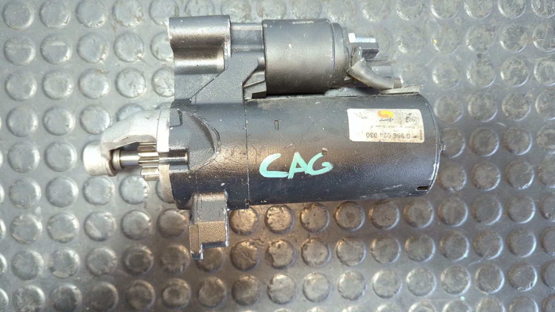 Recambio de MOTOR ARRANQUE para AUDI Q5 (8R) CAG referencia OEM IAM 0986024030 3