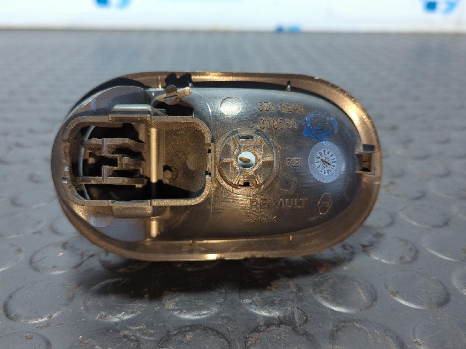 Recambio de MANETA INTERIOR TRASERA DERECHA para RENAULT GRAND MODUS Authentique K9KT7 referencia OEM IAM 310580 - BLANCO 2