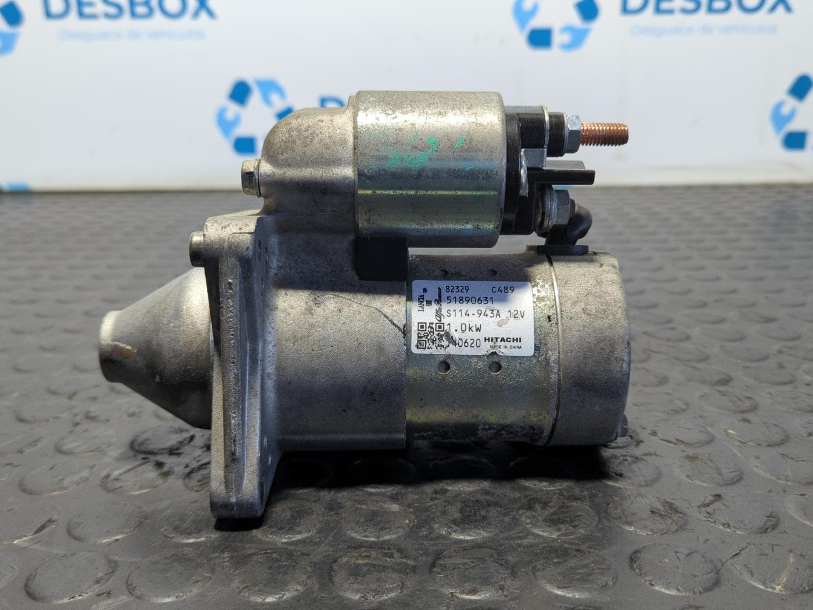 Recambio de MOTOR ARRANQUE para FIAT 500 169A4000 referencia OEM IAM 51890631 - BLANCO 2