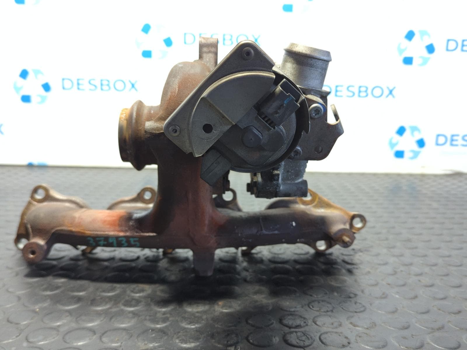 Recambio de TURBOCOMPRESOR para PEUGEOT BOXER Furgoneta 2.2 BlueHDi 140 4HB(DW12RUD) referencia OEM IAM 1679597380 - BLANCO 2