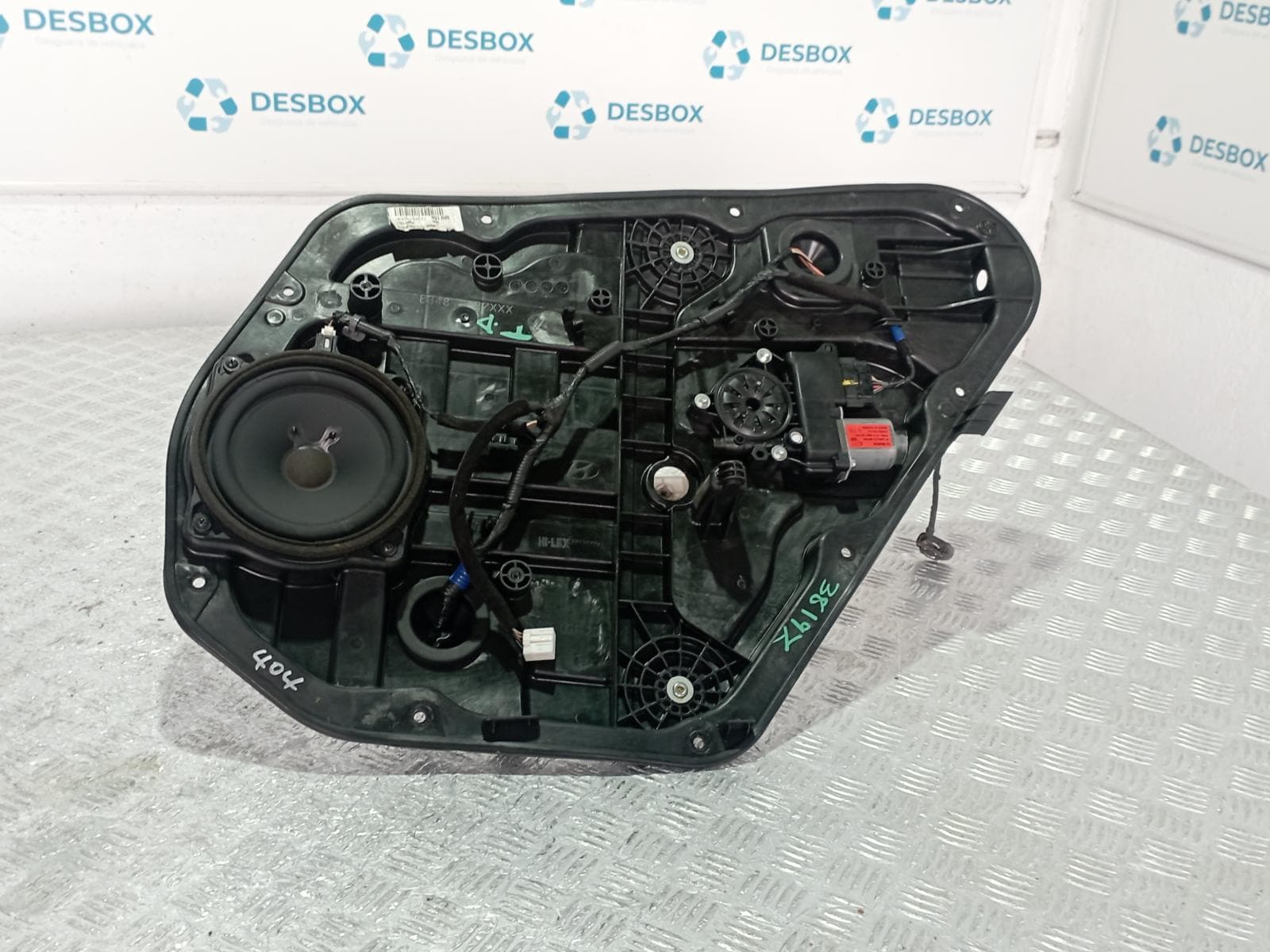 Recambio de ELEVALUNAS TRASERO DERECHO para HYUNDAI I40 1.6 CRDI D4FD referencia OEM IAM 834803ZXXX - NEGRO