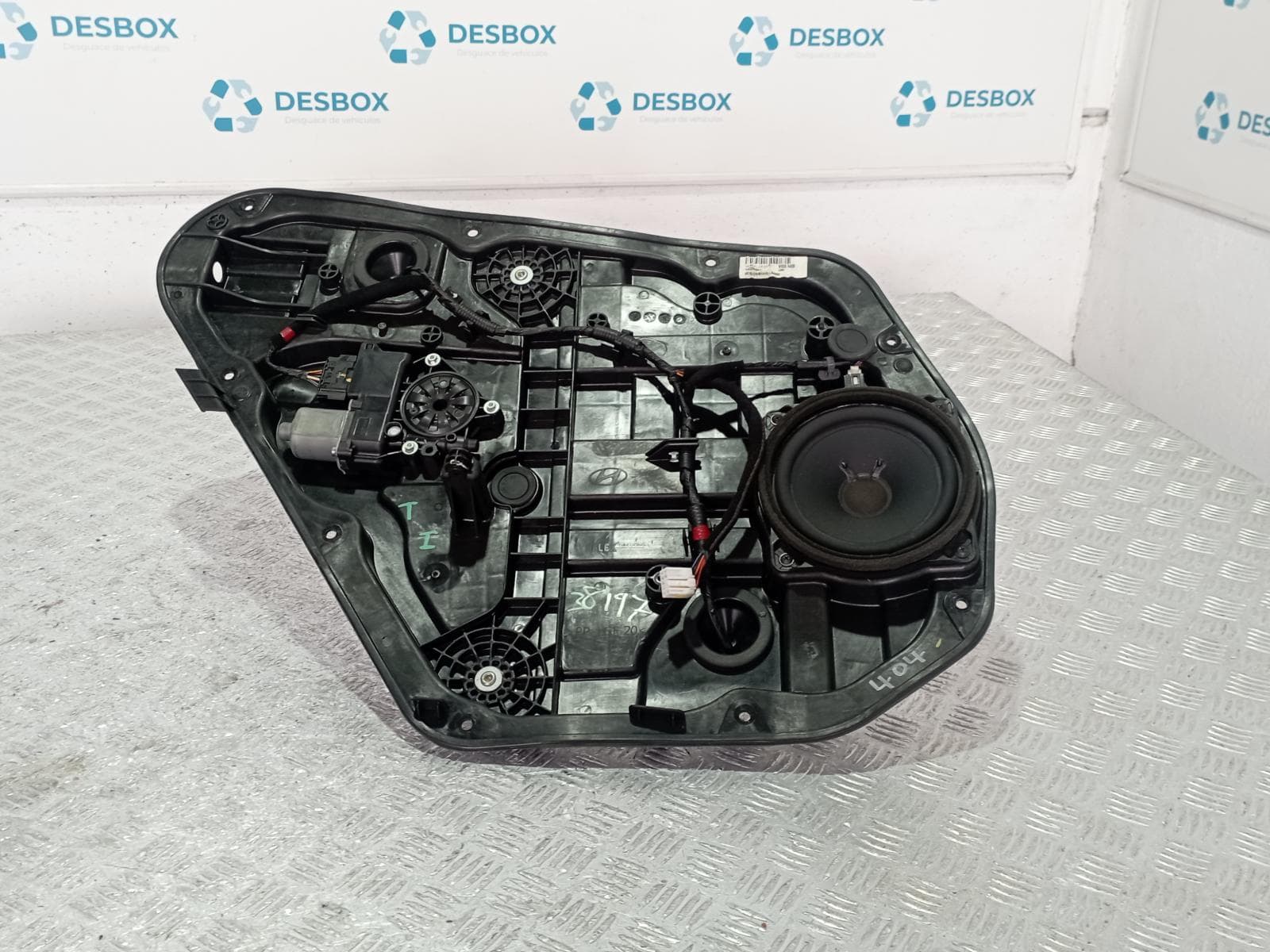 Recambio de ELEVALUNAS TRASERO IZQUIERDO para HYUNDAI I40 1.6 CRDI D4FD referencia OEM IAM 834703ZXXX - NEGRO