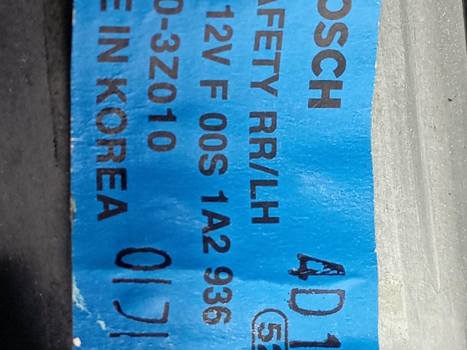 Recambio de ELEVALUNAS TRASERO IZQUIERDO para HYUNDAI I40 1.6 CRDI D4FD referencia OEM IAM 834703ZXXX - NEGRO 2